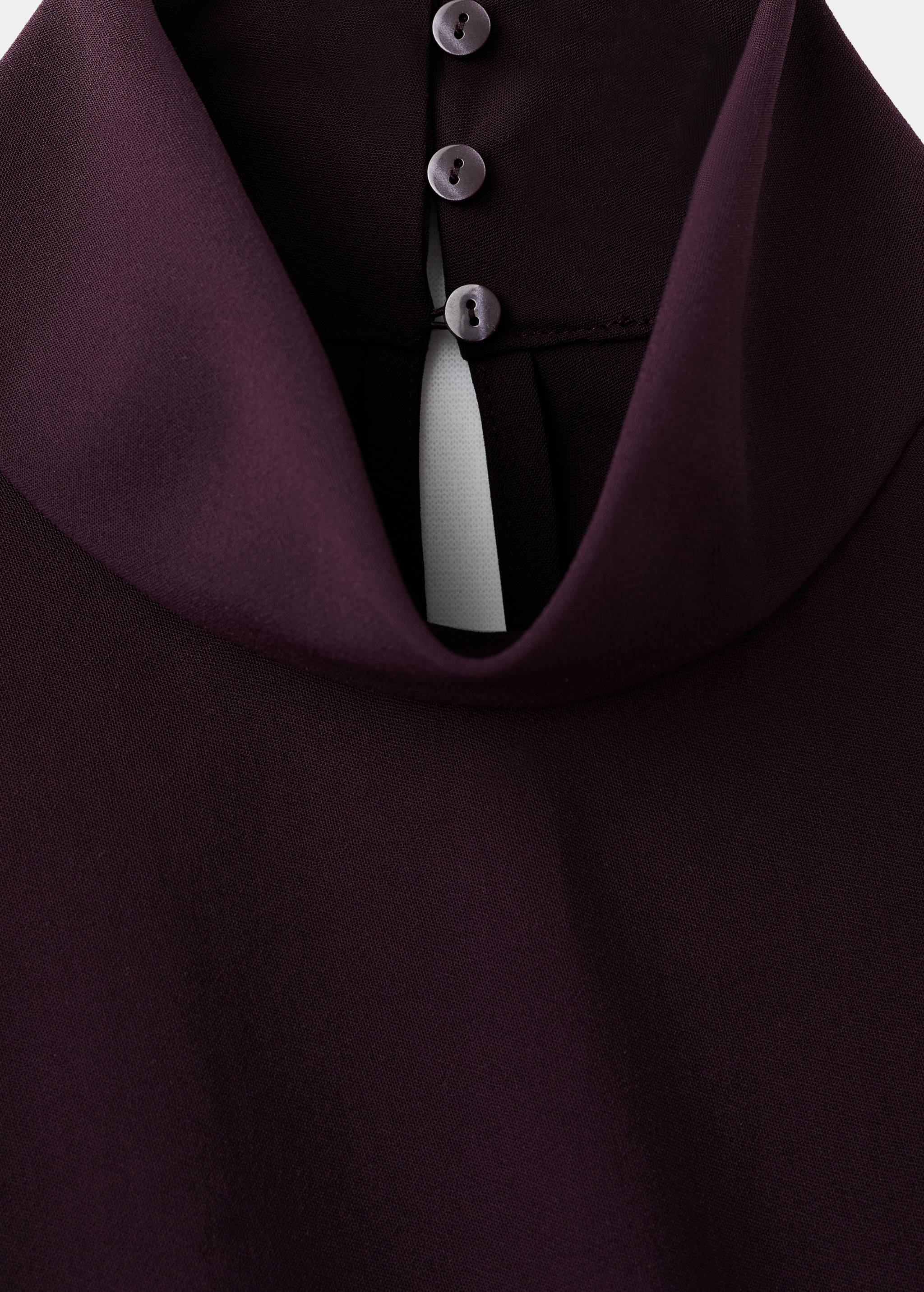 Turtleneck wrap dress - Details of the article 8
