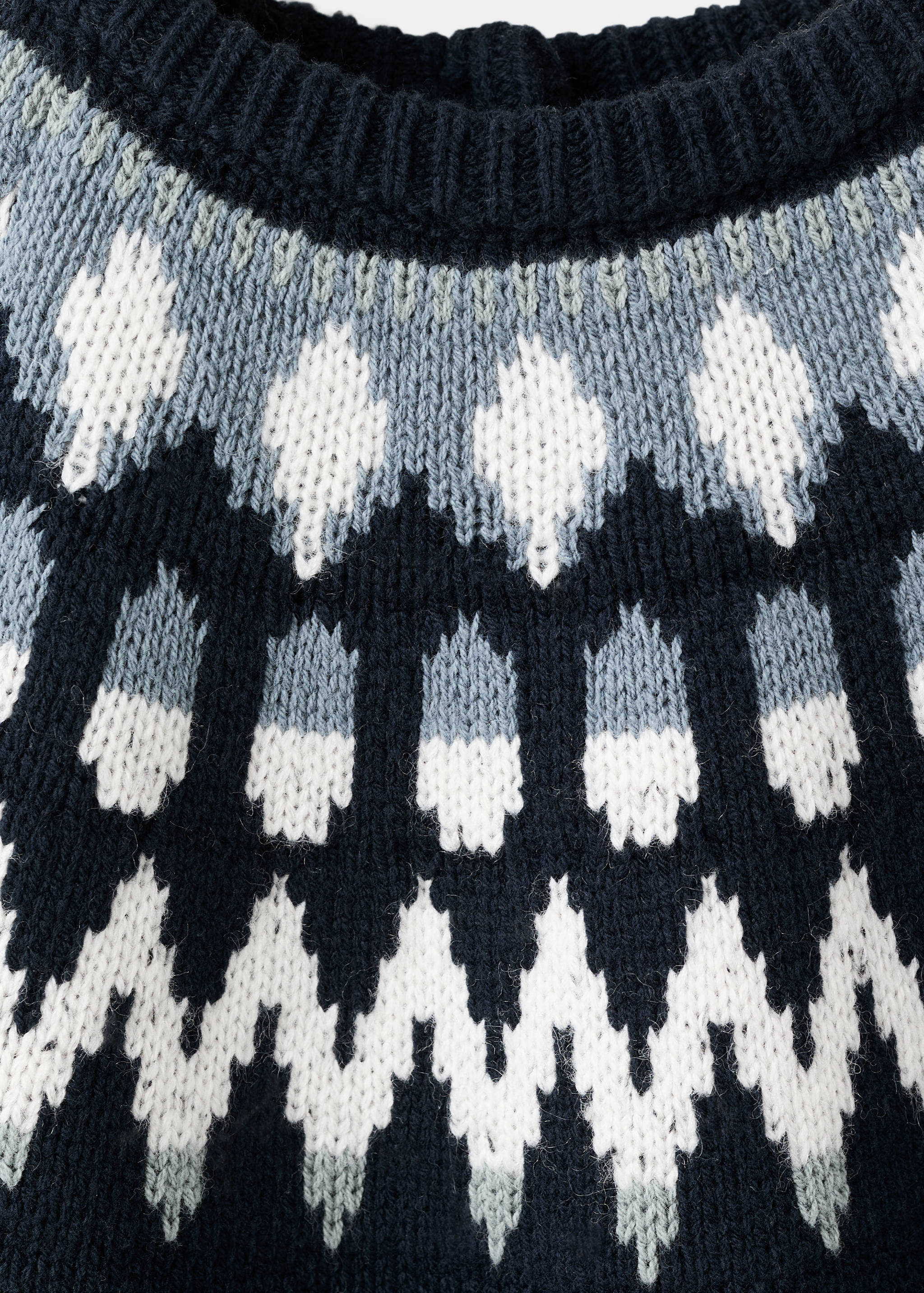 Jacquard knitted sweater - Details of the article 8