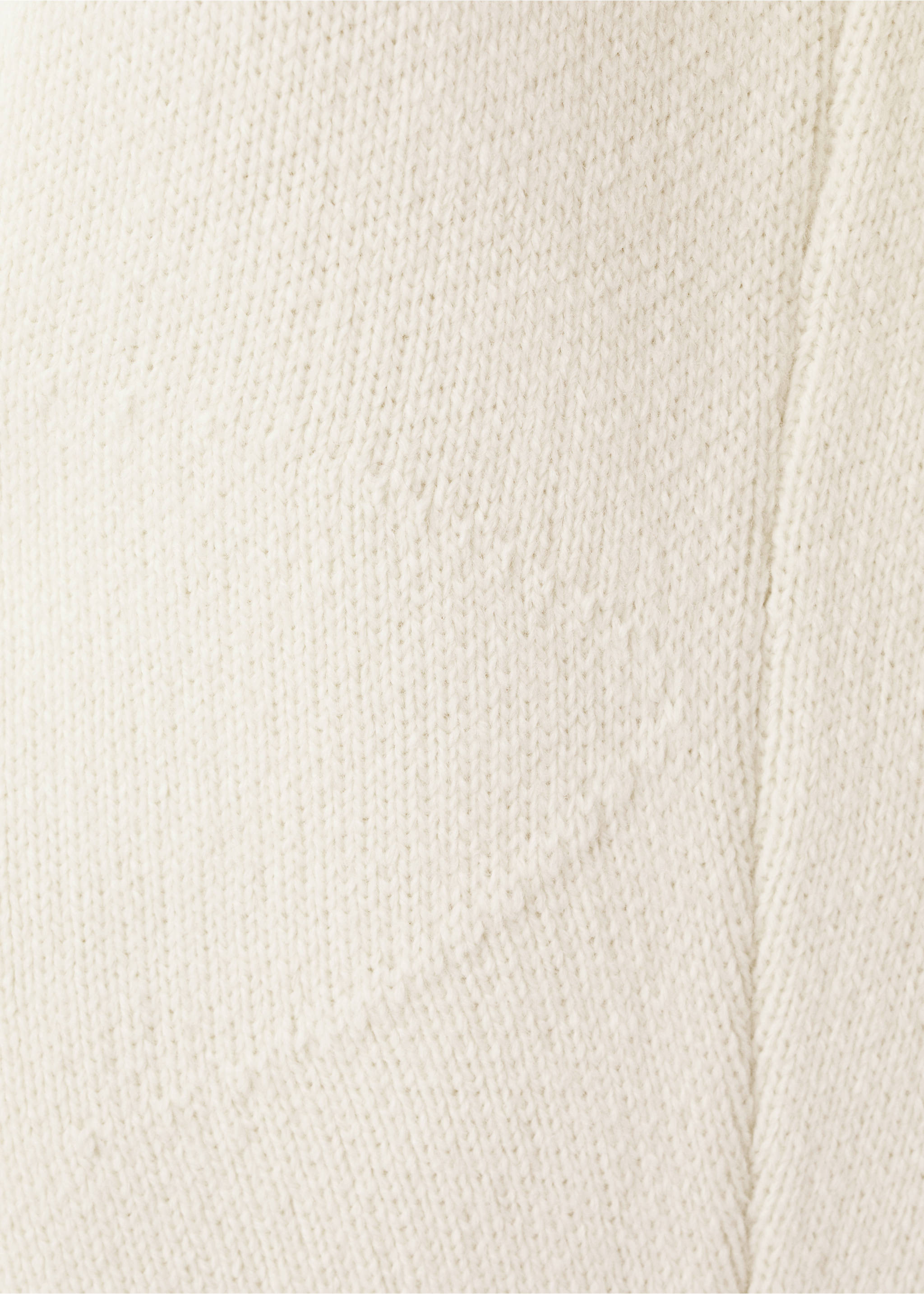 Chaqueta punto cremallera - Detalle del artículo 0, Crudo. Ref: 17047814-00.