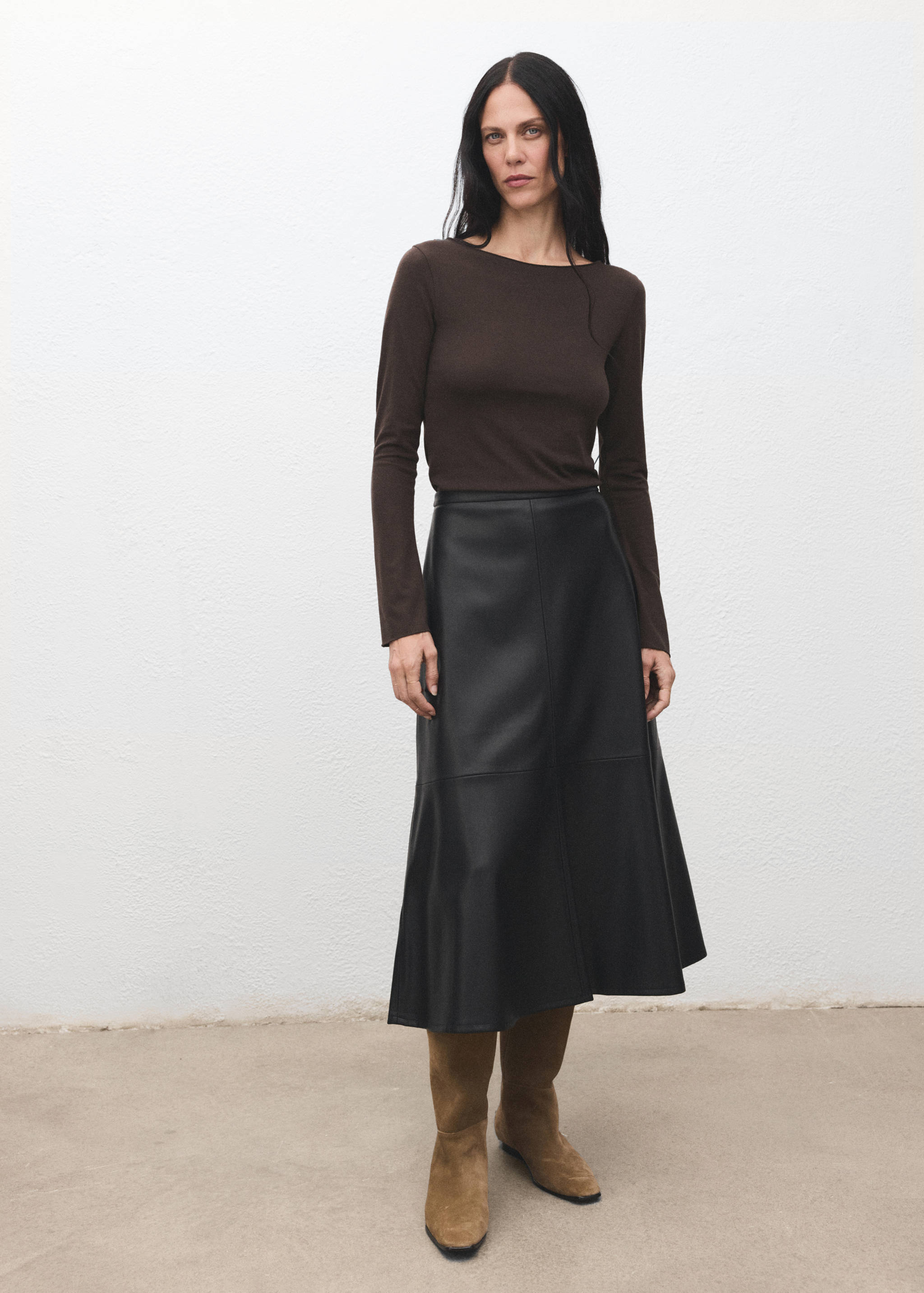 Boat neck t-shirt - General plane