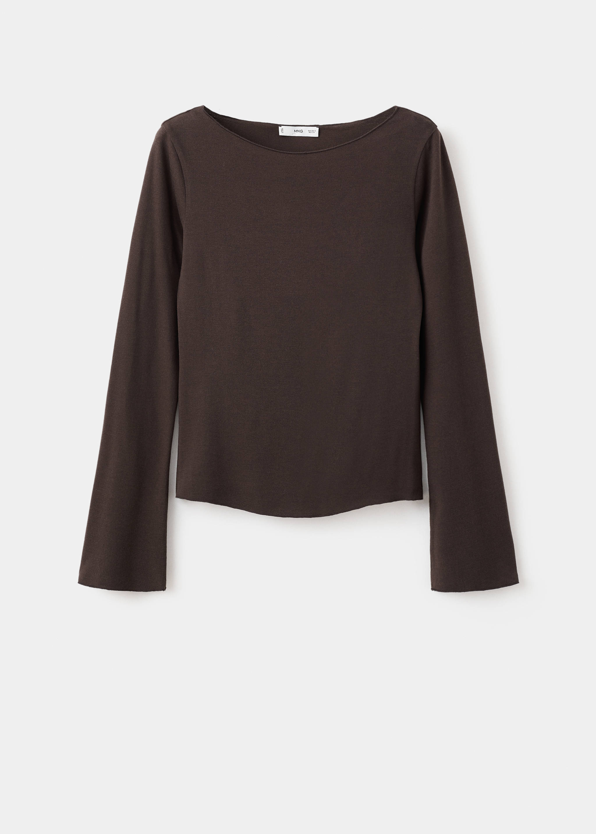 Boat neck t-shirt - Article without model