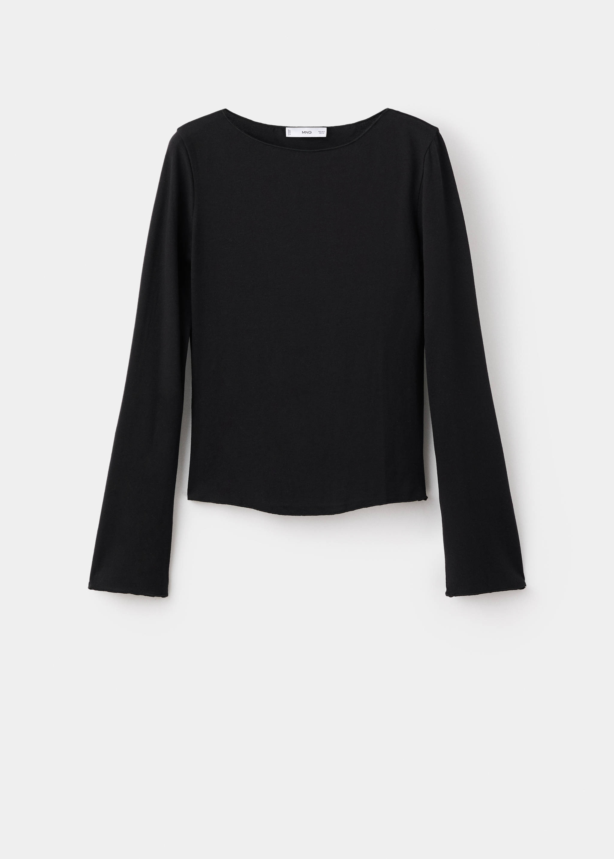 Boat neck t-shirt - Article without model