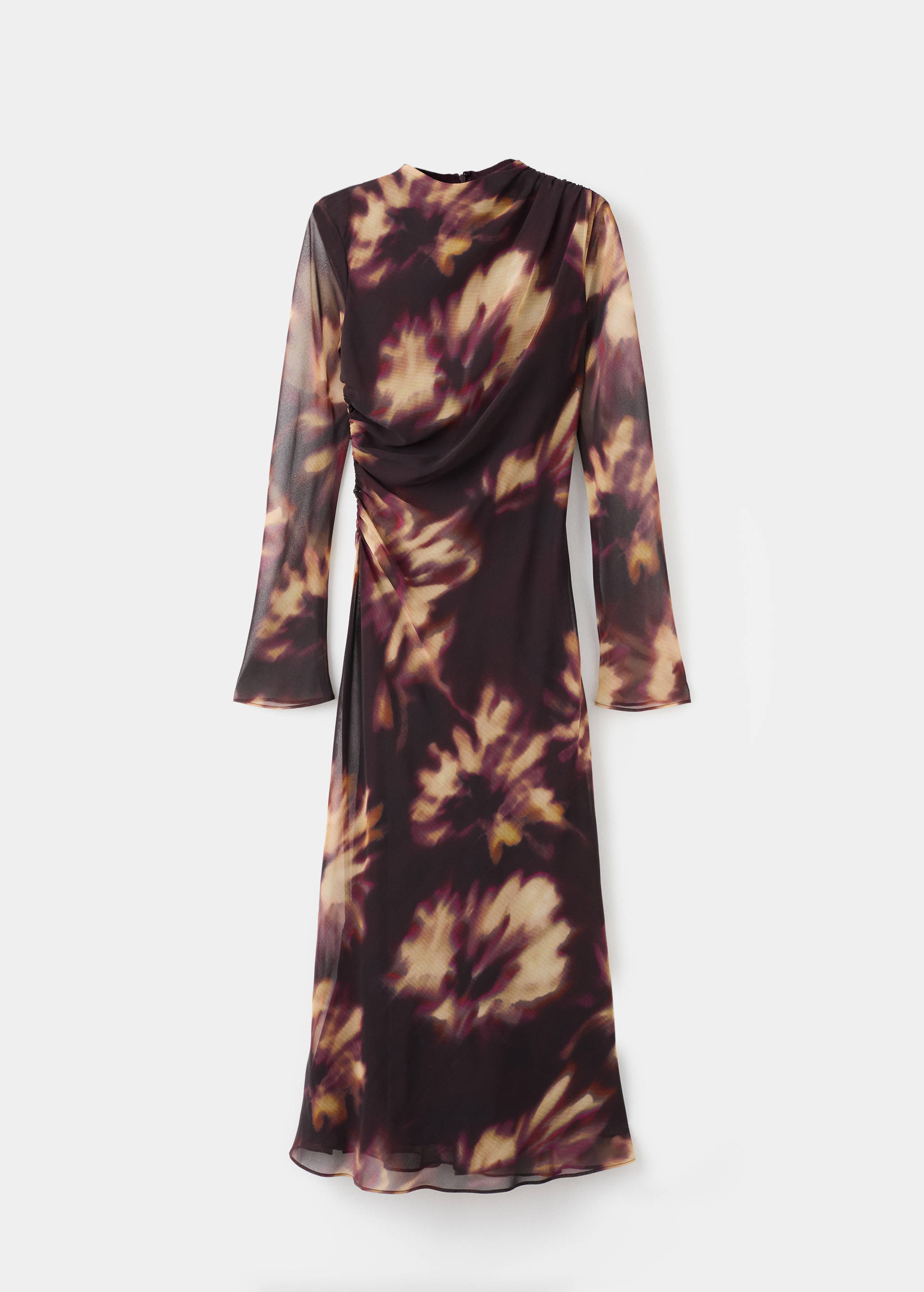 Tie-dye ruched dress - Article without model