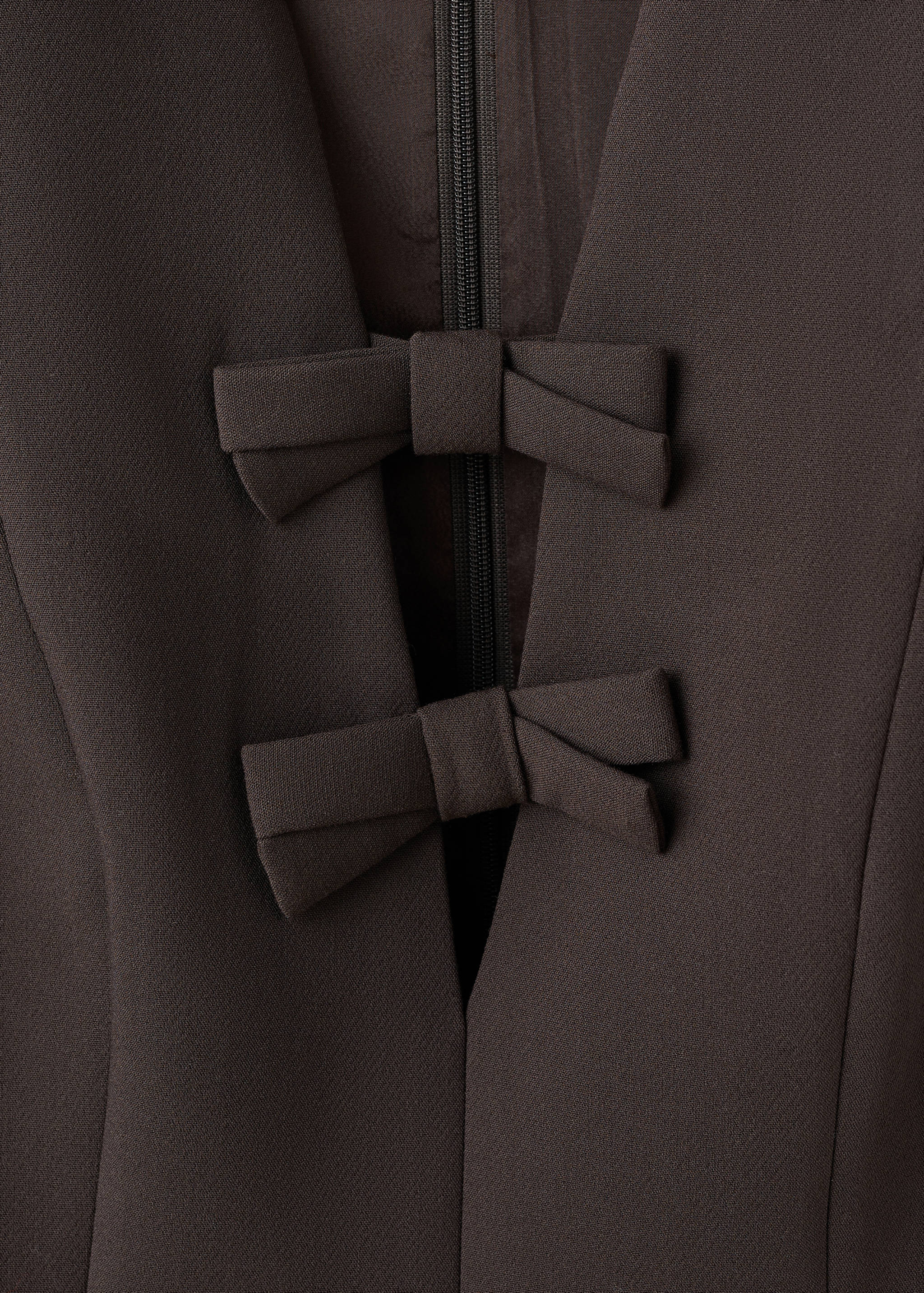 V-neck blouse with bows - Details of the article 8