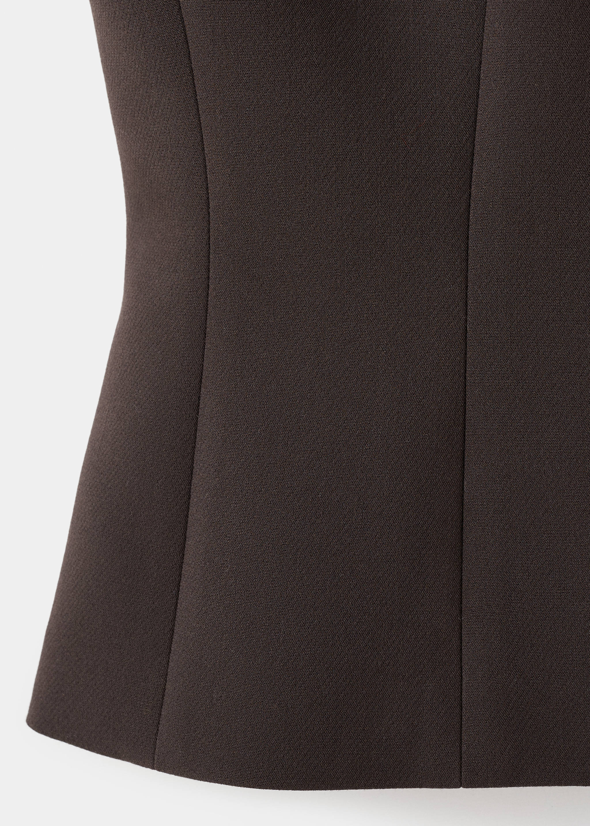 V-neck blouse with bows - Details of the article 0