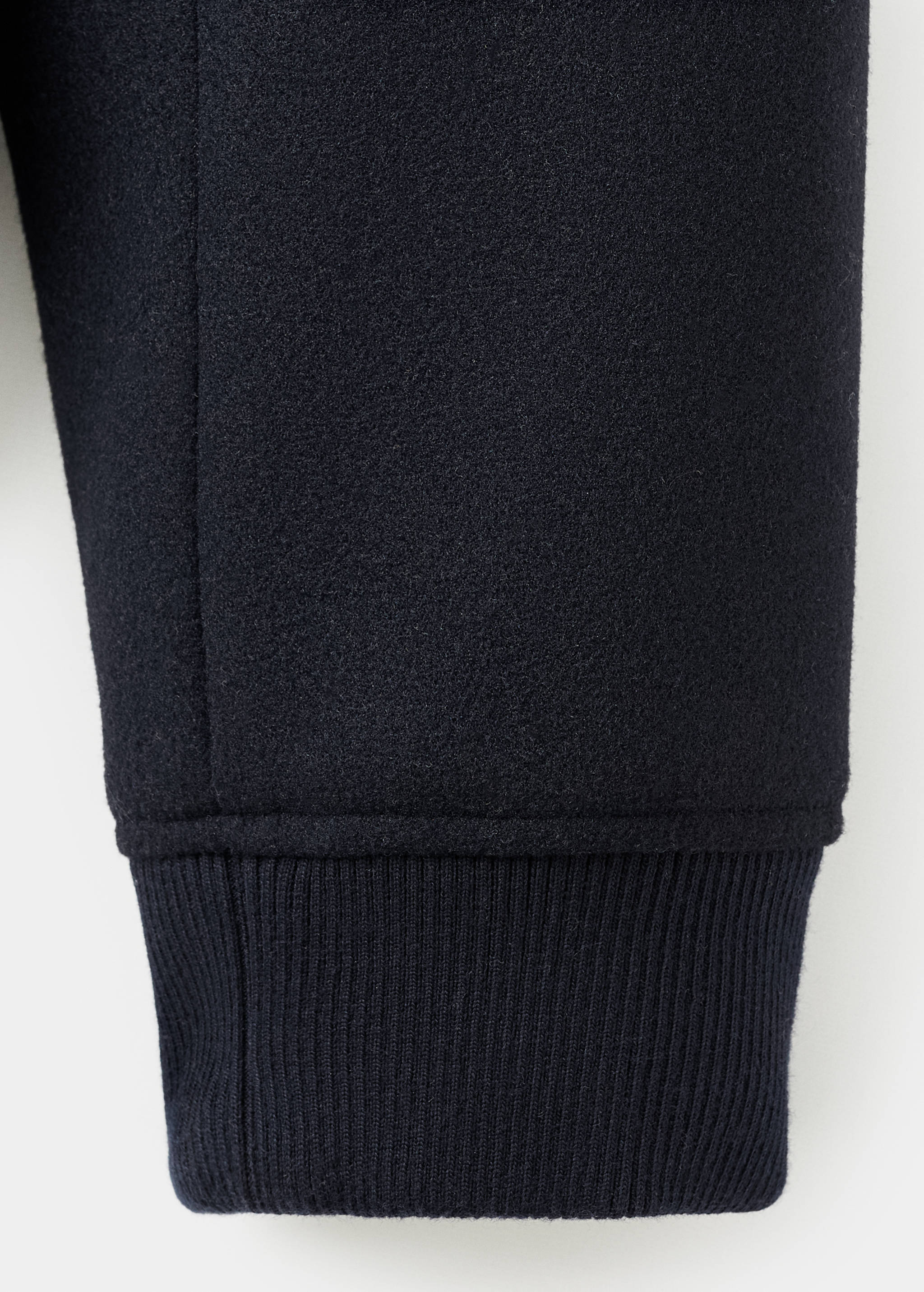 Zip textured jacket - Details of the article 0