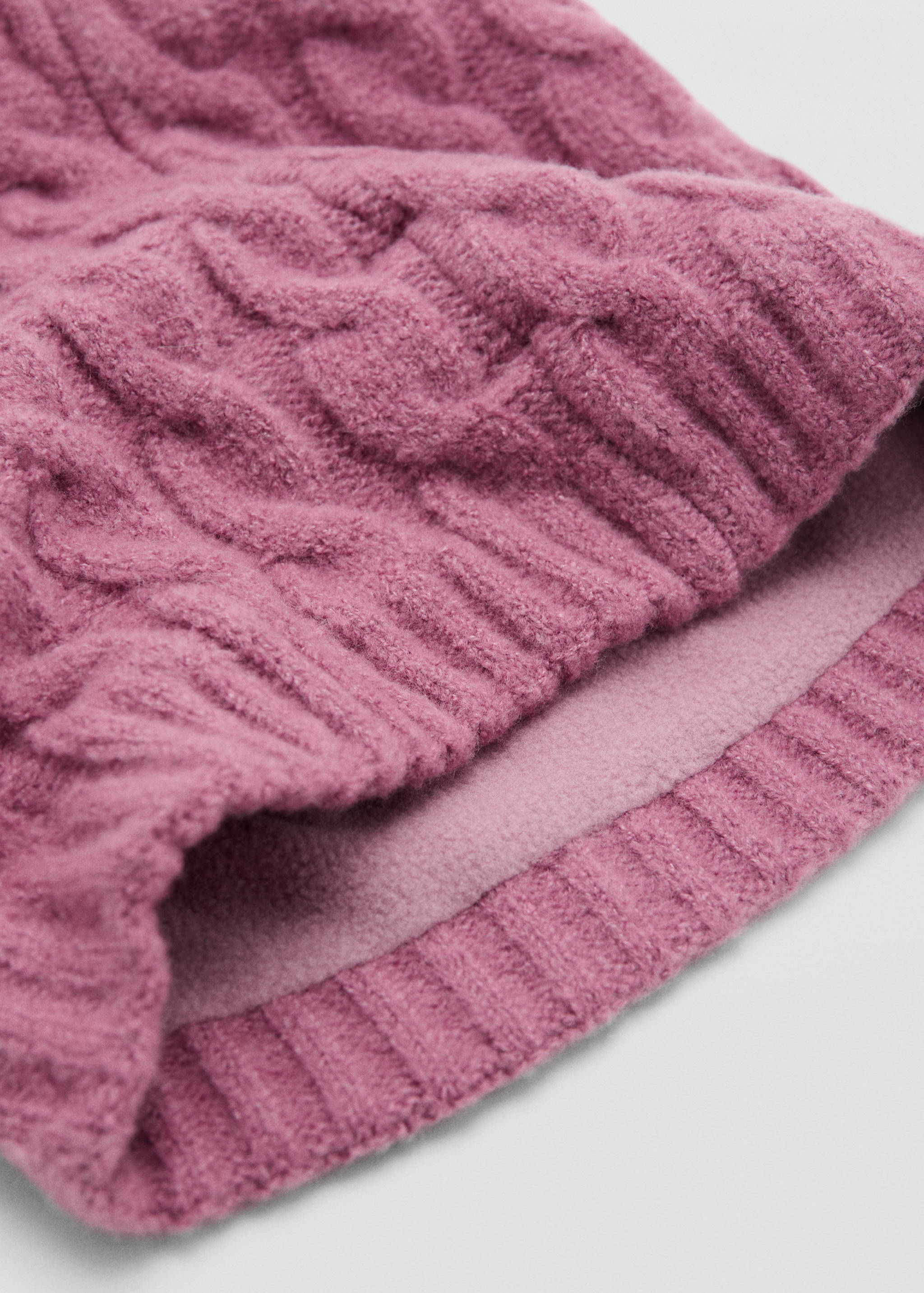 Knit scarf - Medium plane