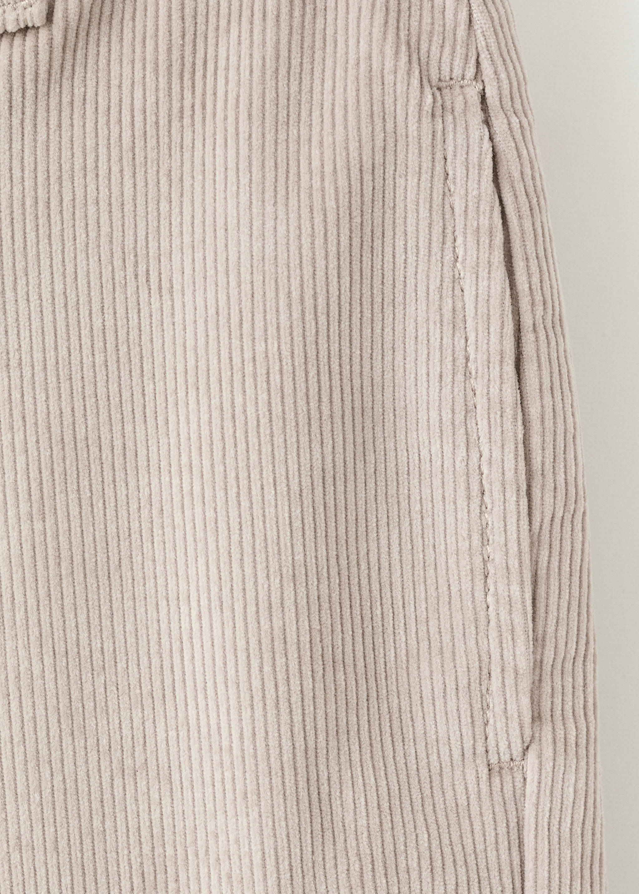 Pantaloni cargo velluto a coste - Dettaglio dell'articolo 0