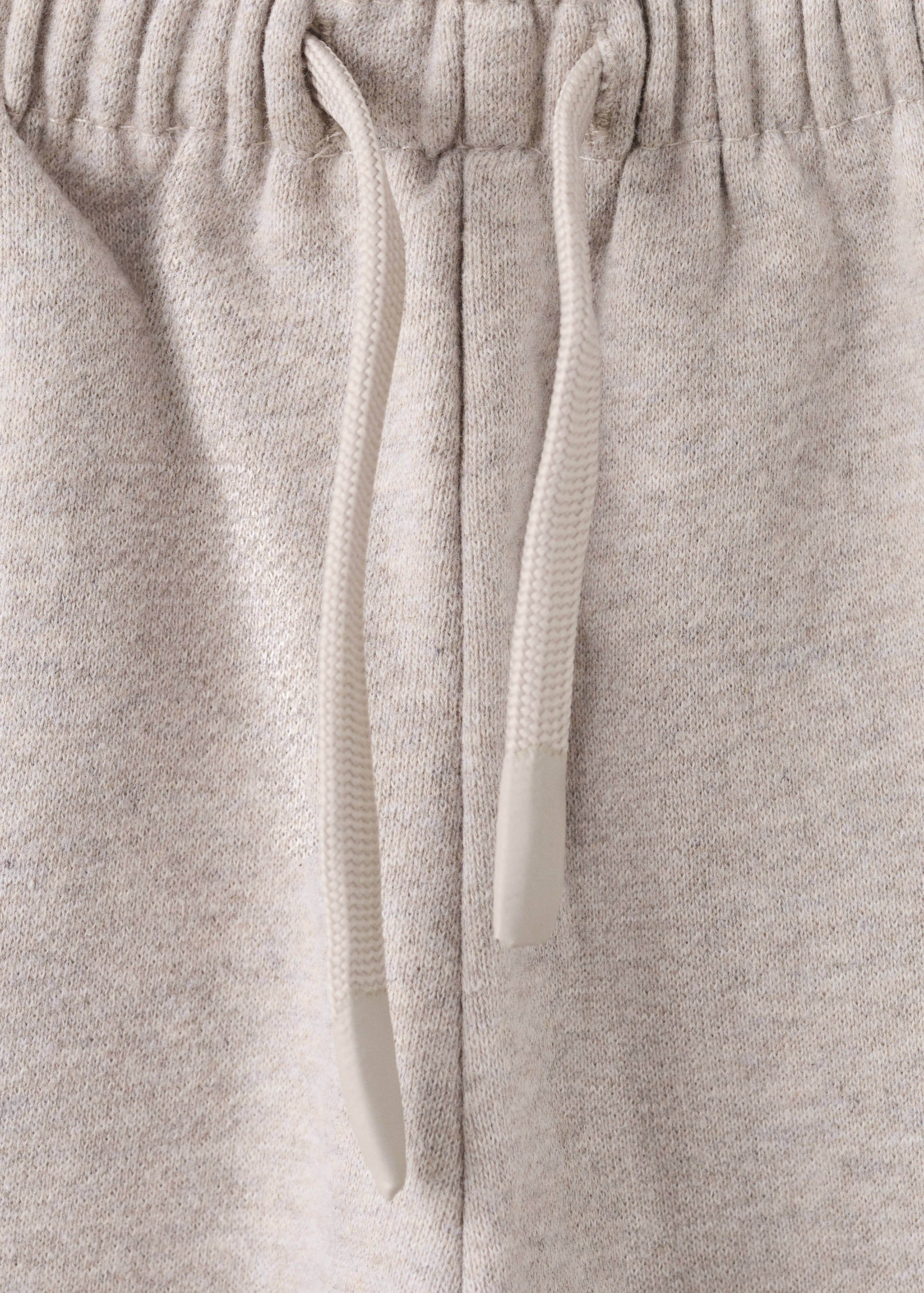 Cotton drawstring joggers - Details of the article 8