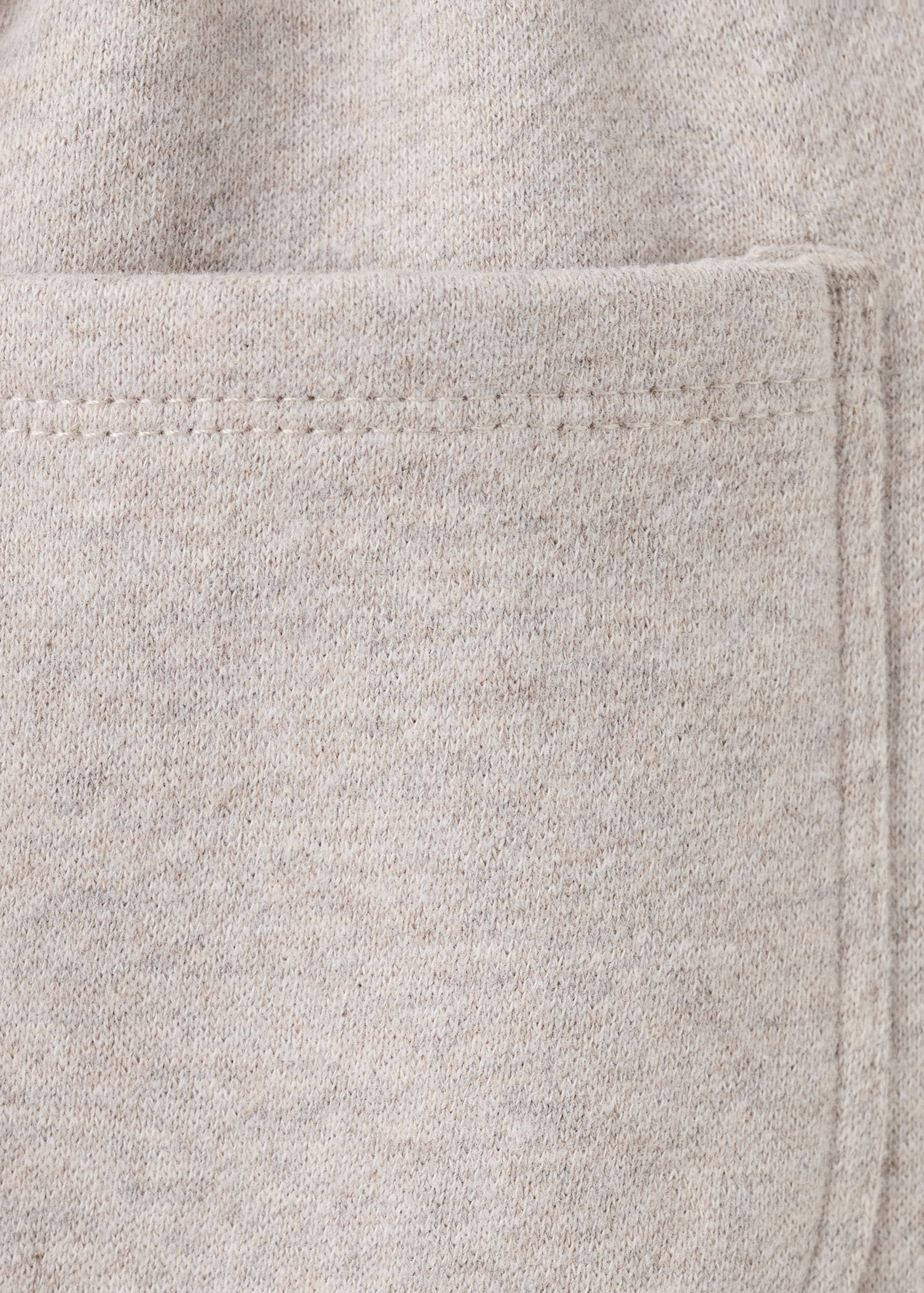 Cotton drawstring joggers - Details of the article 0