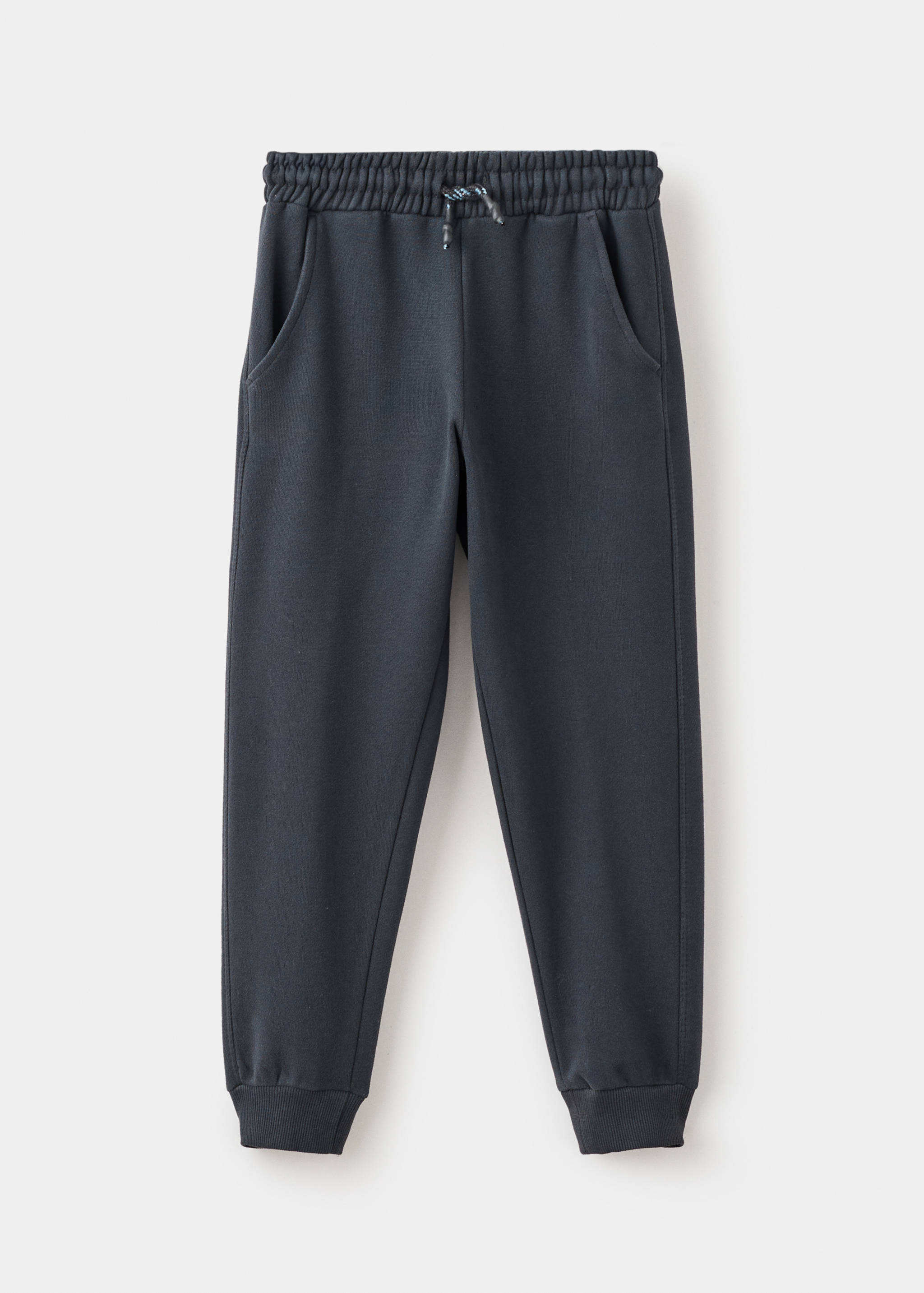 Baumwoll-Jogger Pants mit Kordelzug - Artikel ohne Model