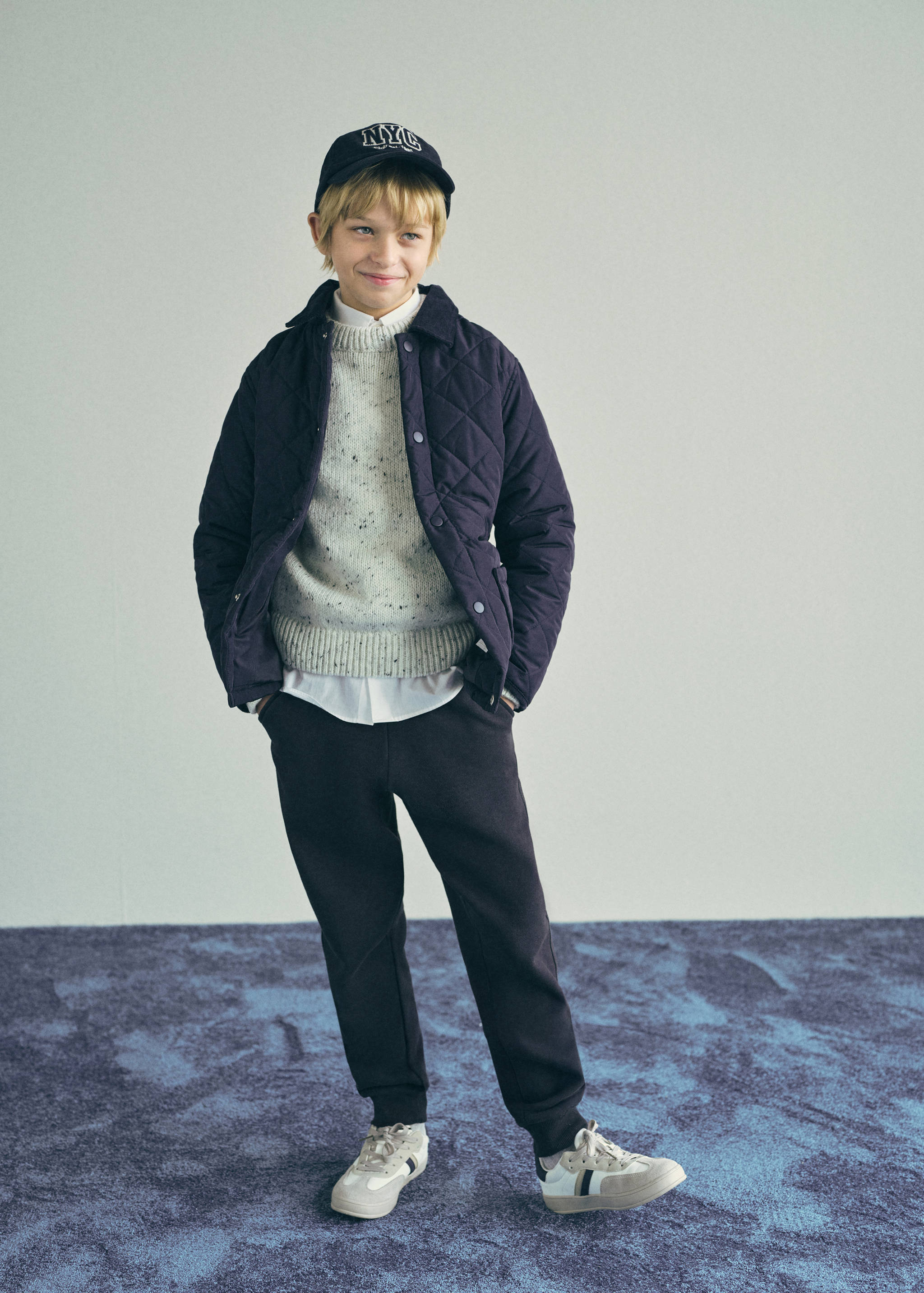 Baumwoll-Jogger Pants mit Kordelzug - Detail des Artikels 5