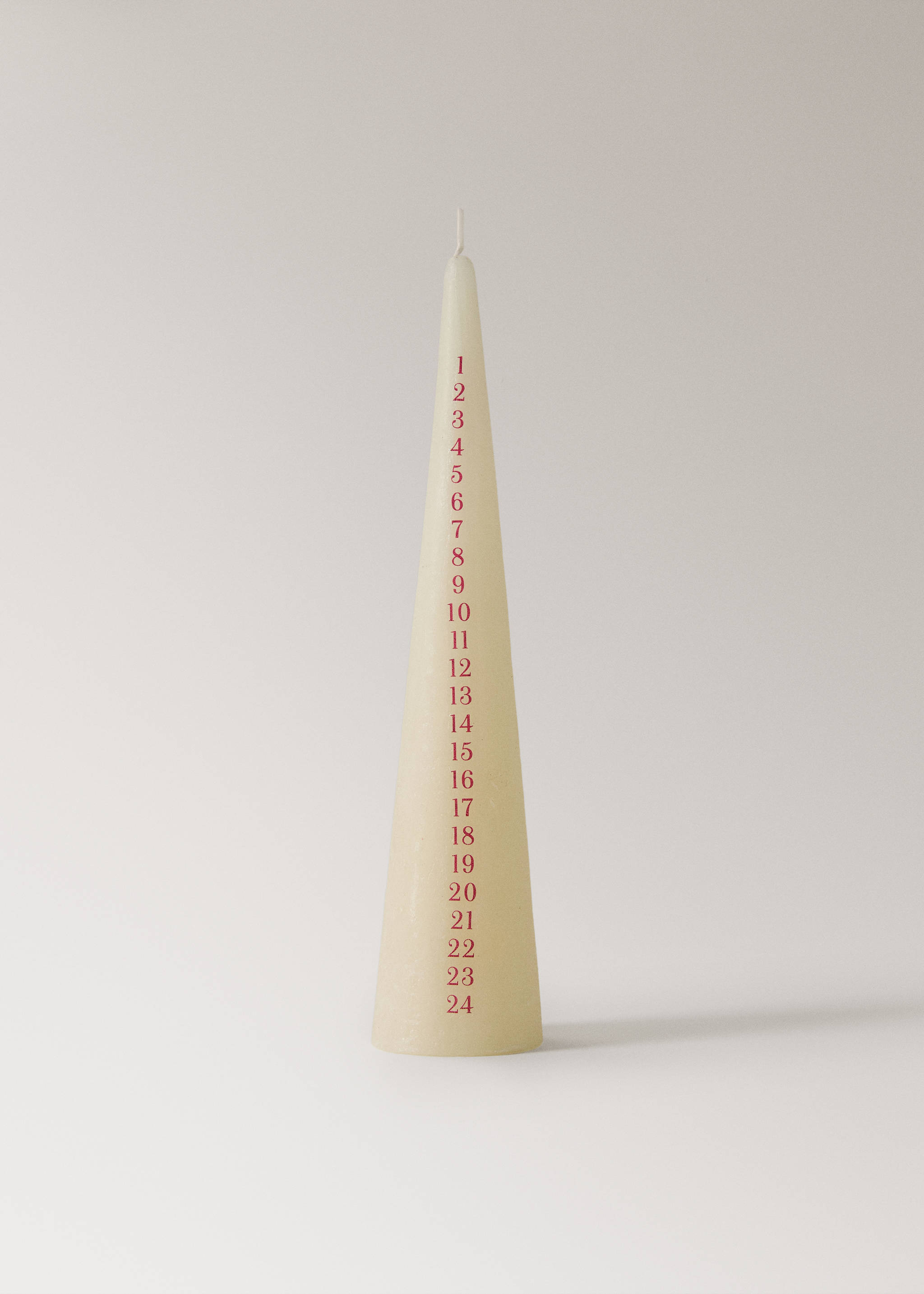 Decorative calendar candle - Article without model