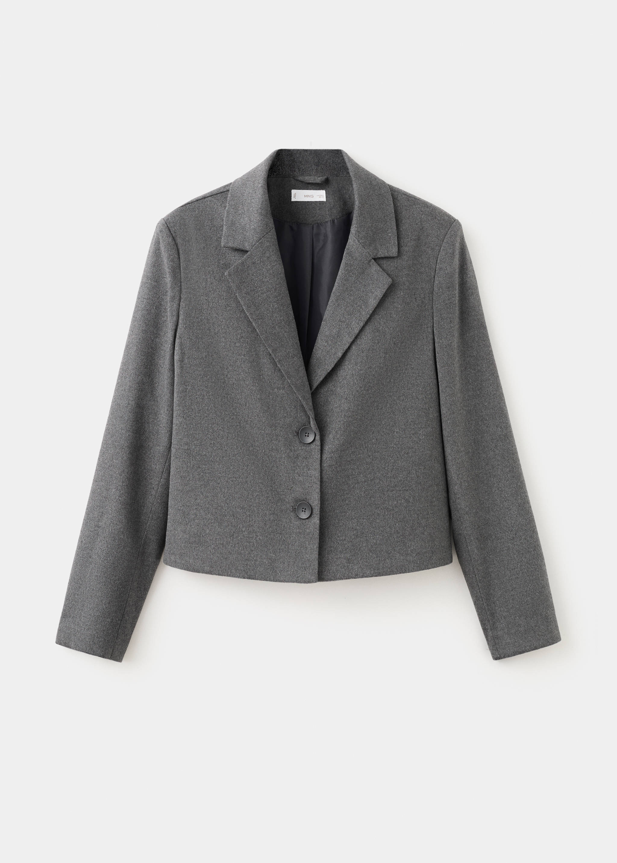 Short jacket with lapels - Article without model