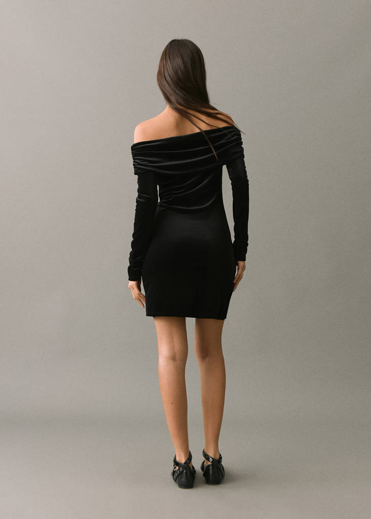 Strapless dress — Black
