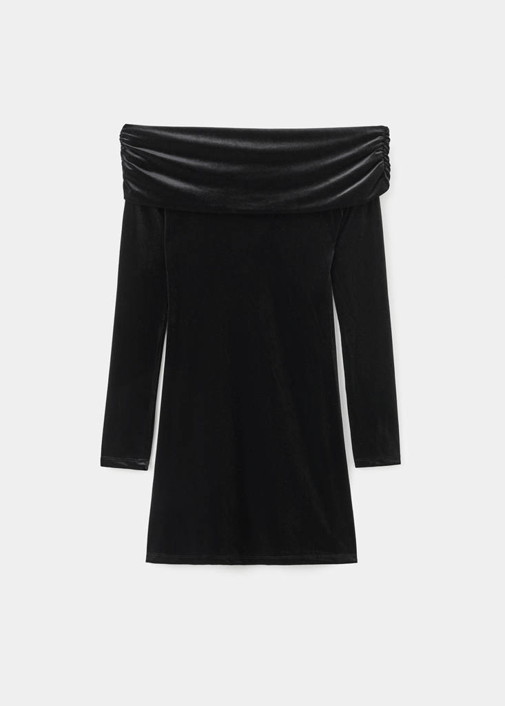 Strapless dress — Black