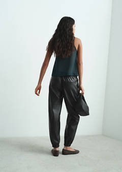 Polyester jogger pants — Black 9