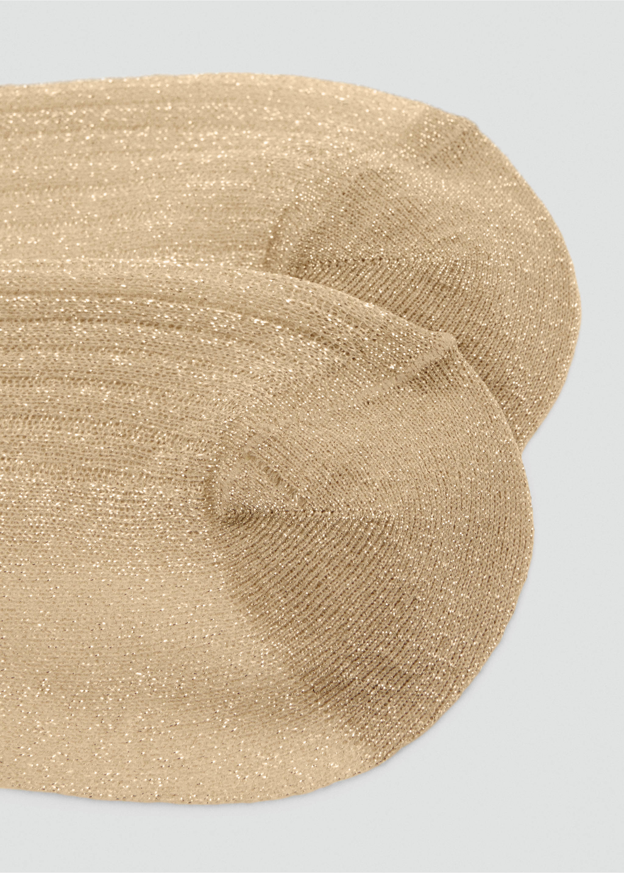 Chaussettes longues Lurex - Détail de l'article 1, Or. Ref: 17048290-00.