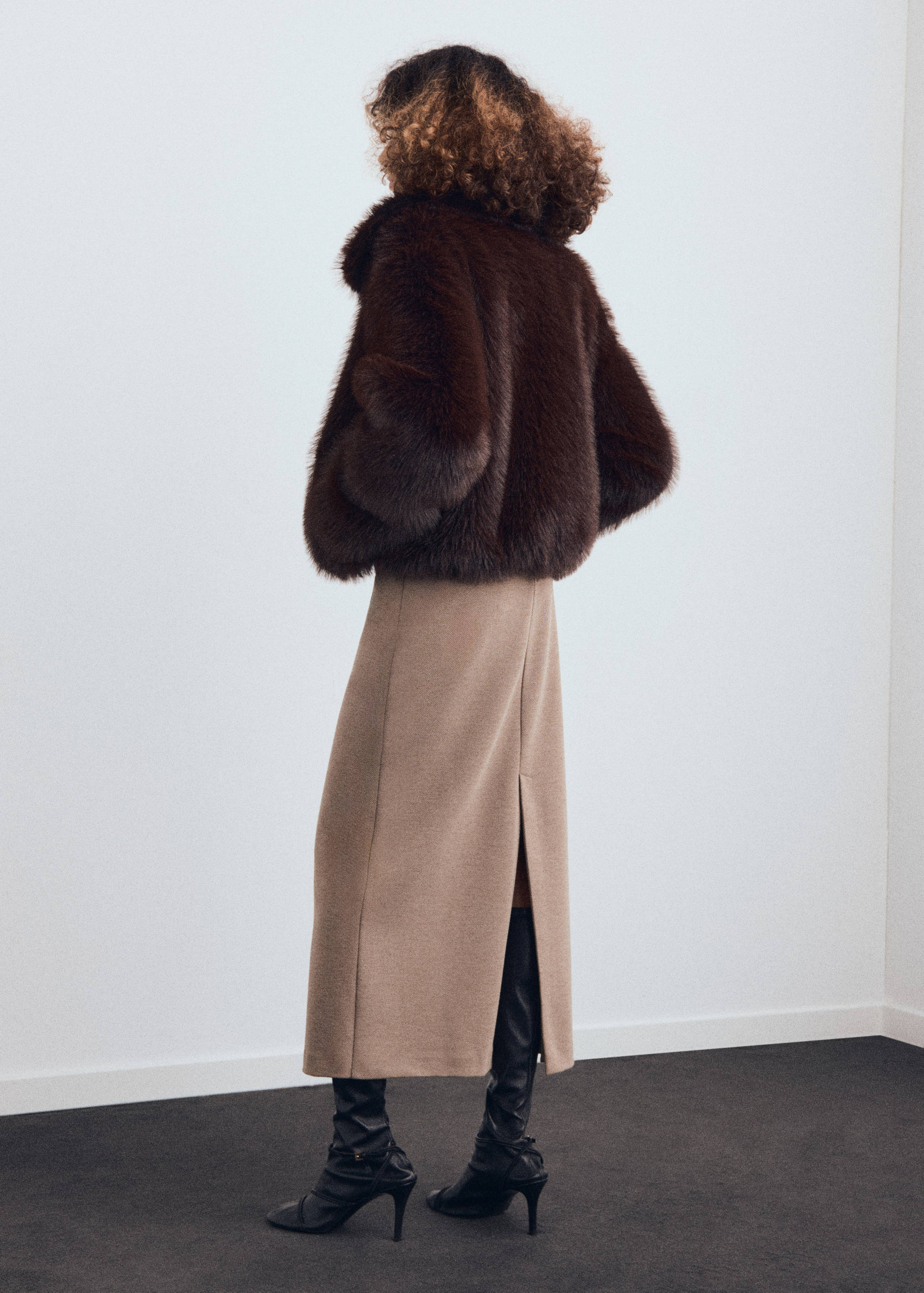 Suit pencil skirt - Reverse of the article