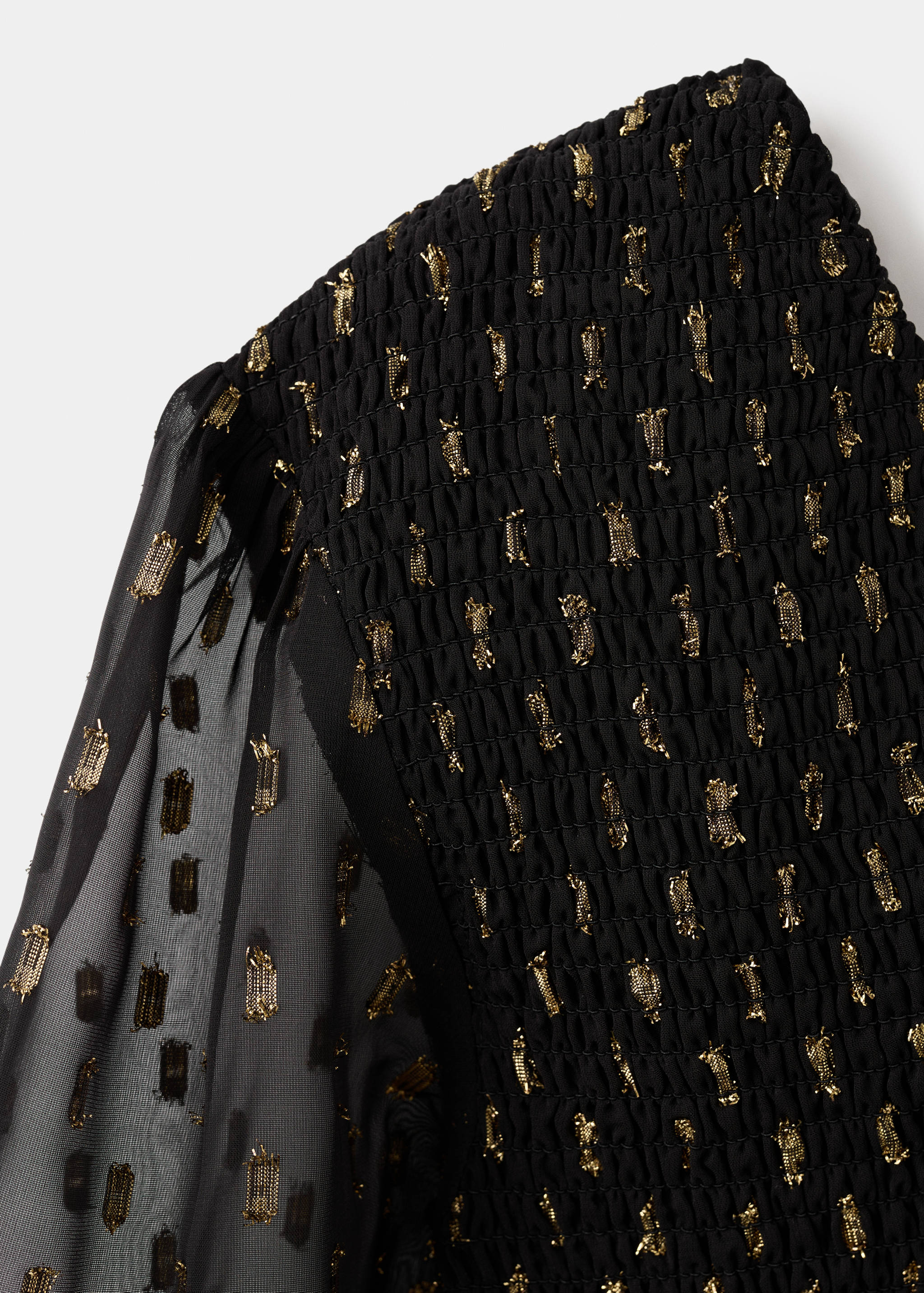 Asymmetrical lurex top - Details of the article 8