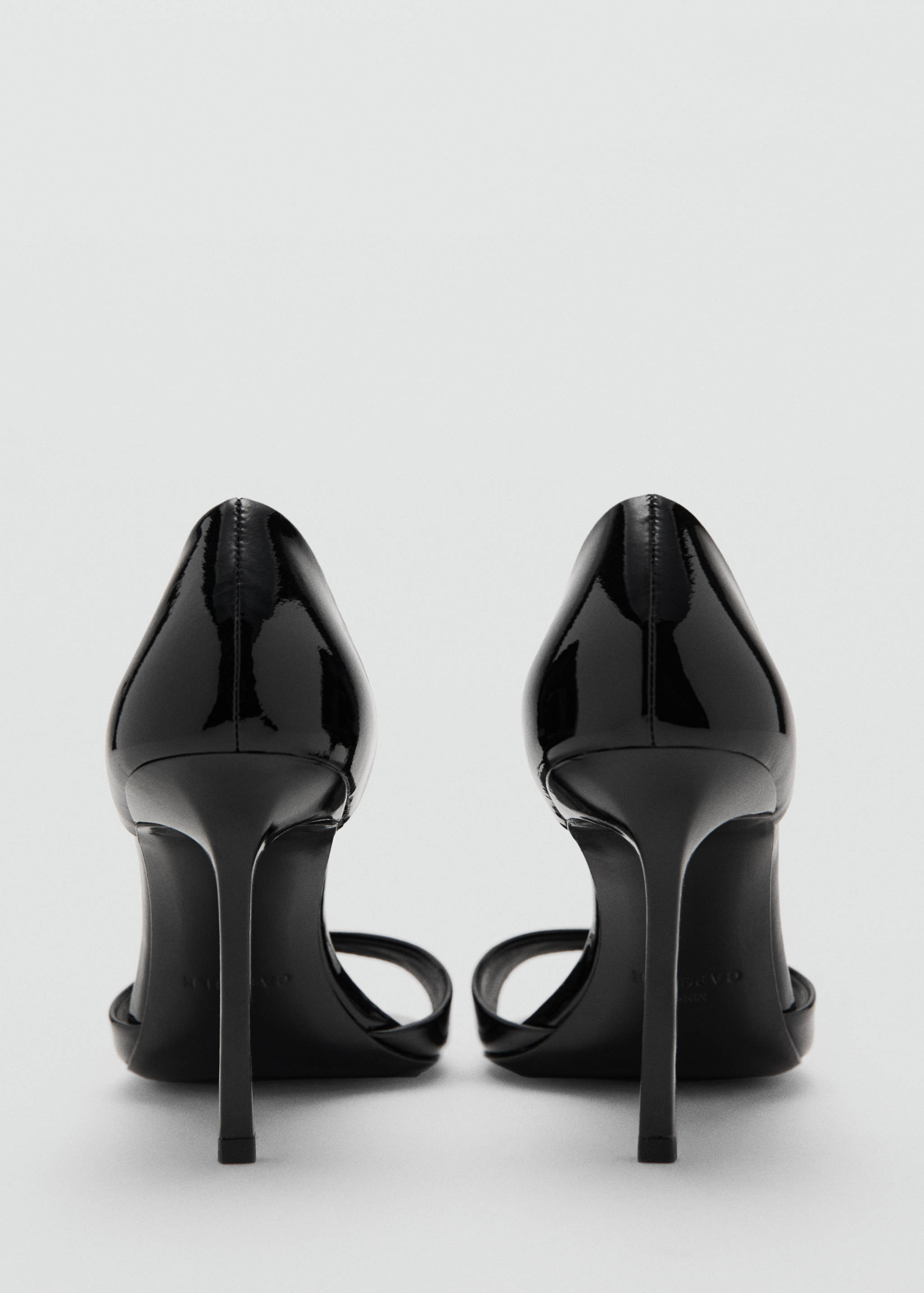 Heel leather sandals - Details of the article 1