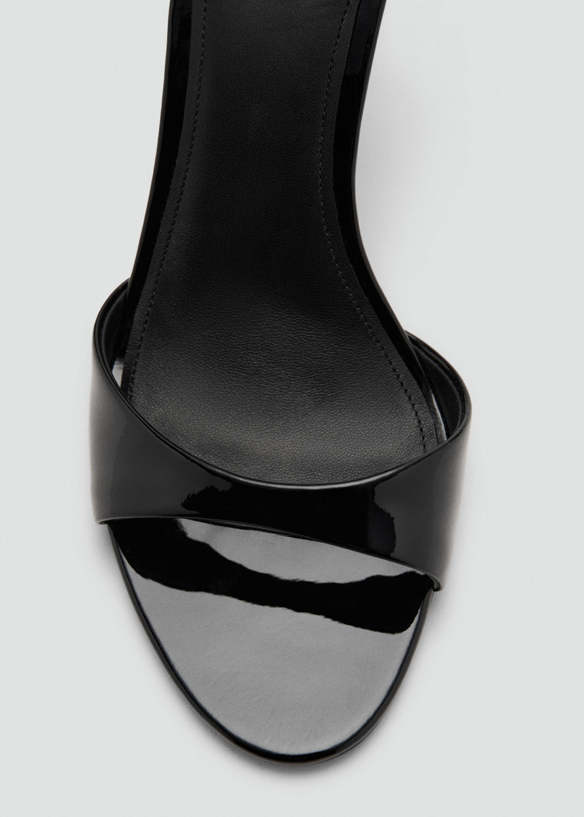 Heel leather sandals - Details of the article 2