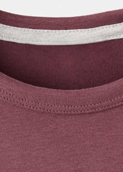Decorative patches T-shirt — Maroon 3