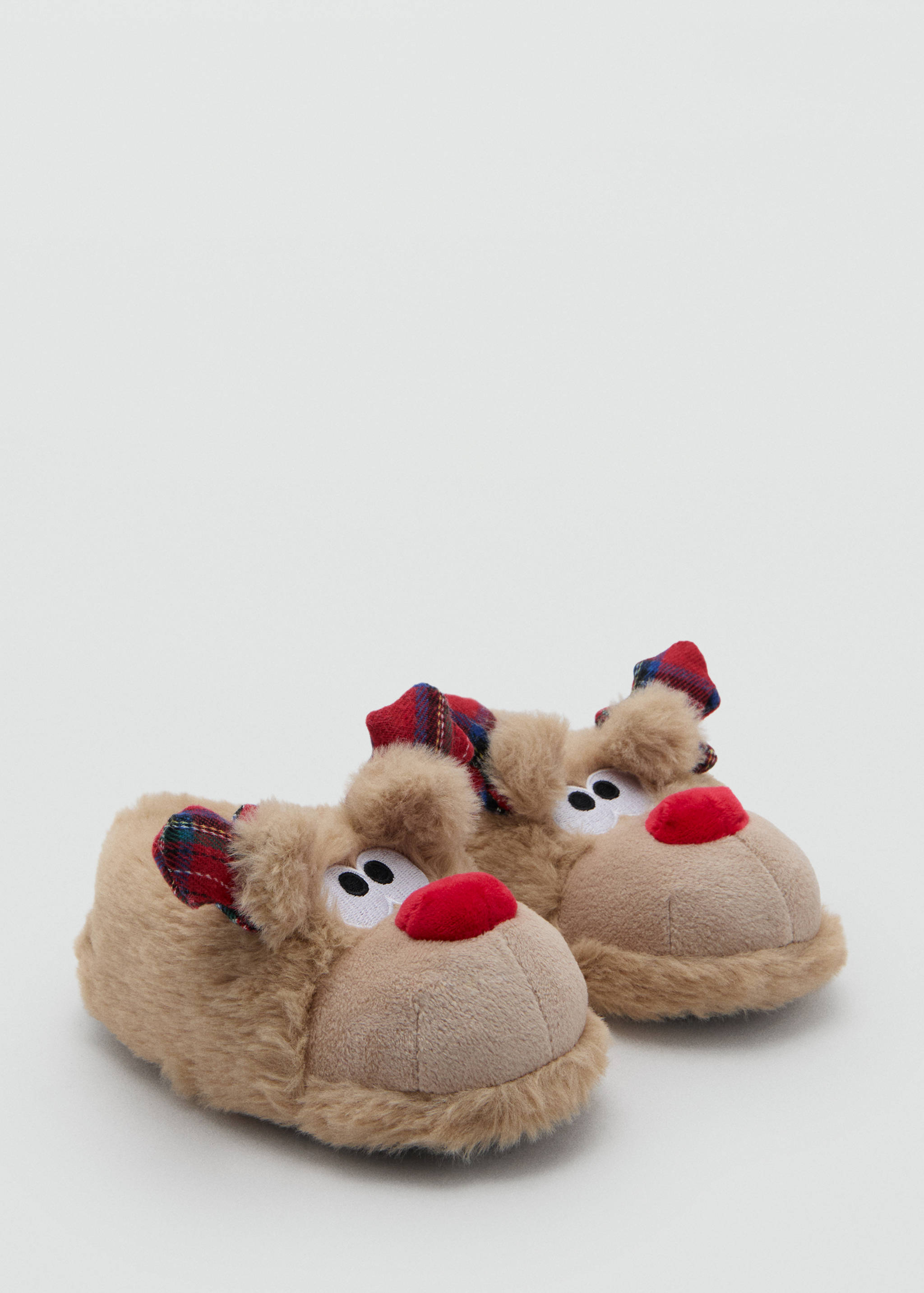 Reindeer slippers - Medium plane