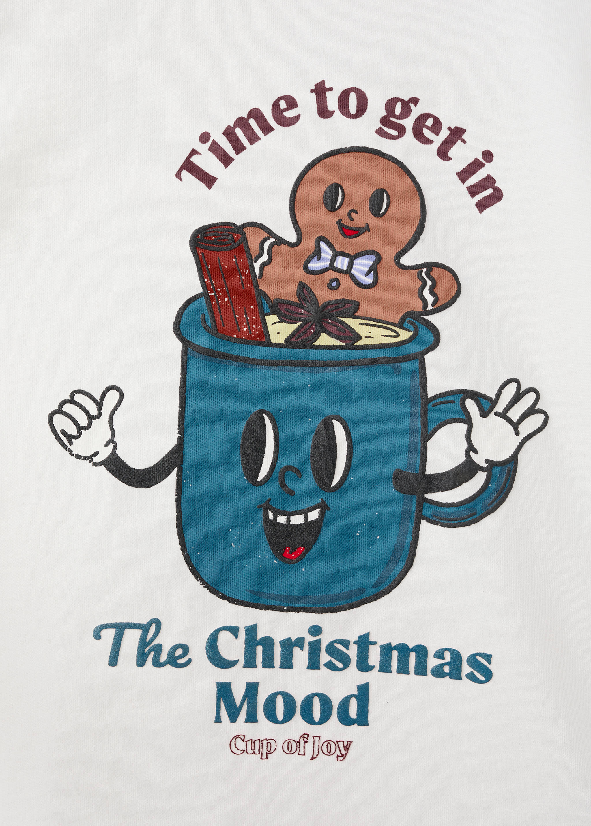 Футболка с принтованным рисунком - Деталь изделия 0