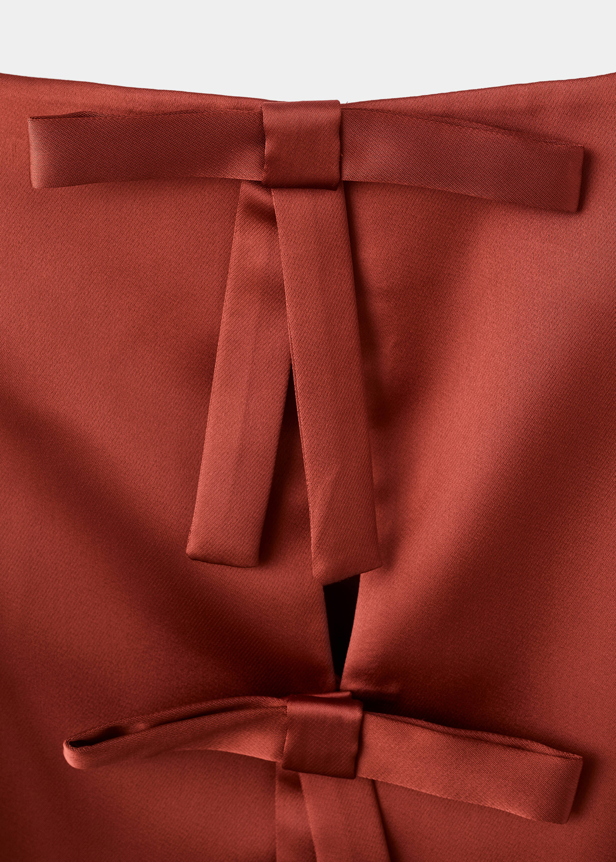 Satijnen top met strikken - Detail van het artikel 0