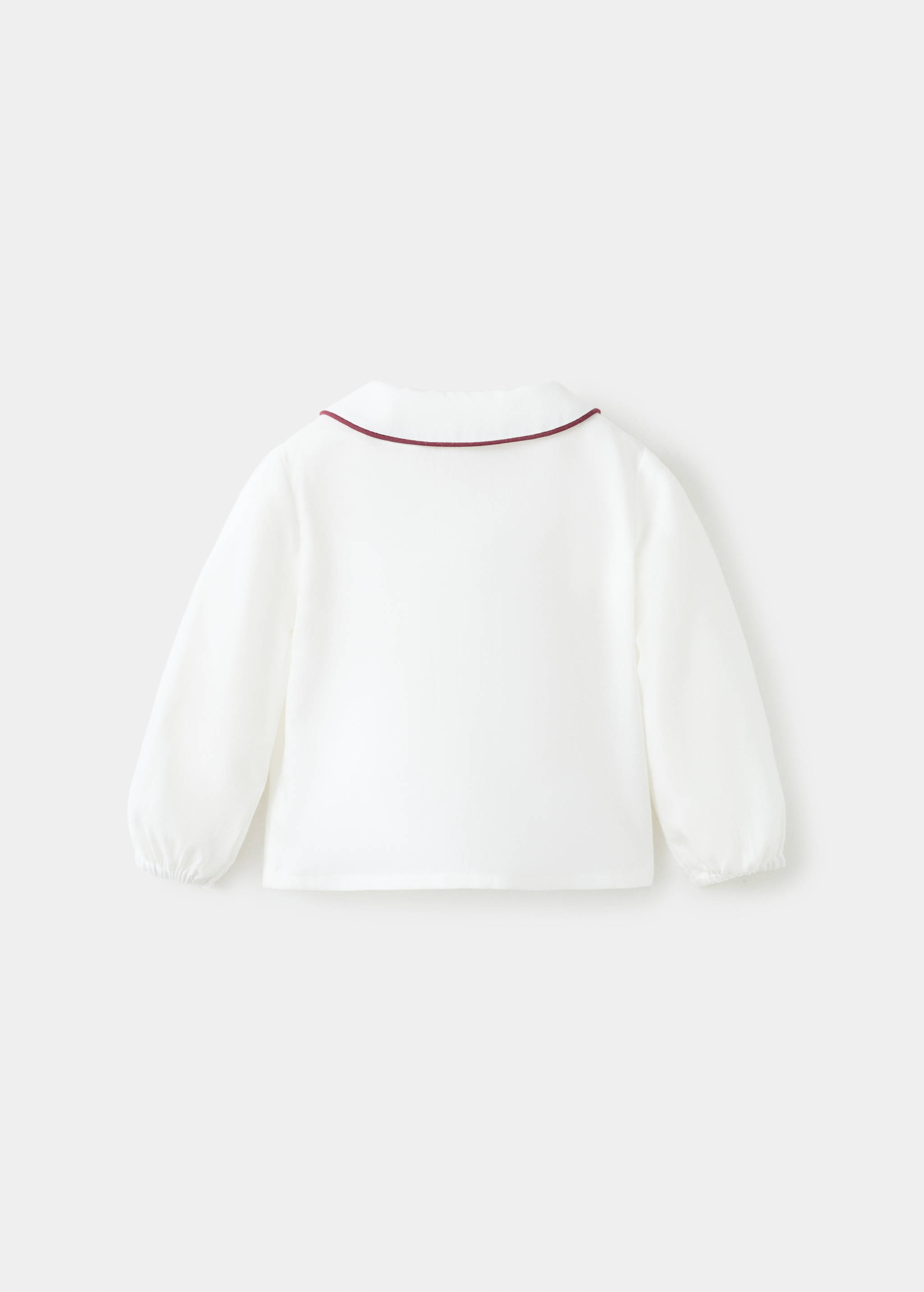 قميص بياقة مغايرة - الجهة الخلفية للمنتج