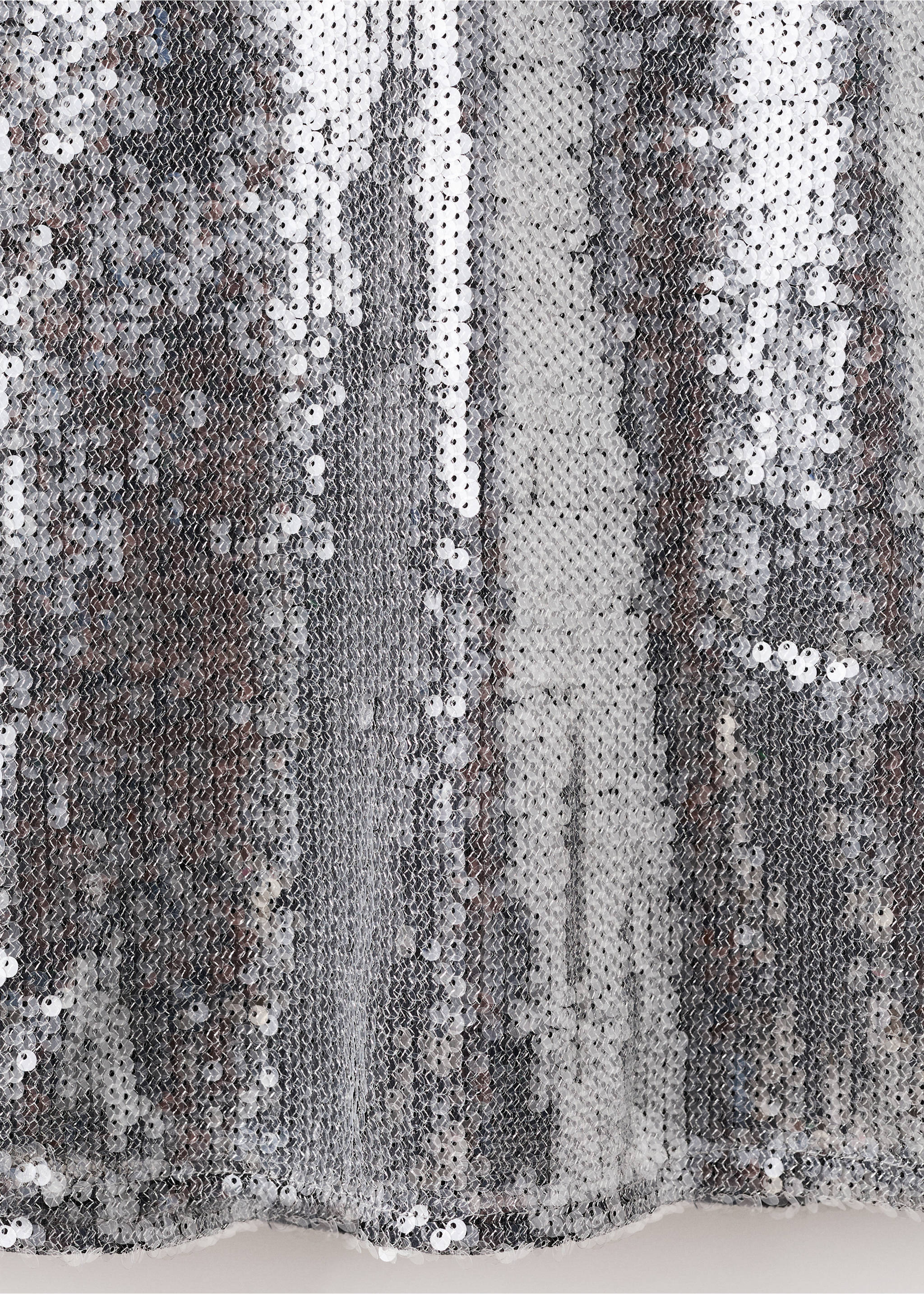 Jupe midi sequins - Détail de l'article 0, Gris. Ref: 17049110-00.