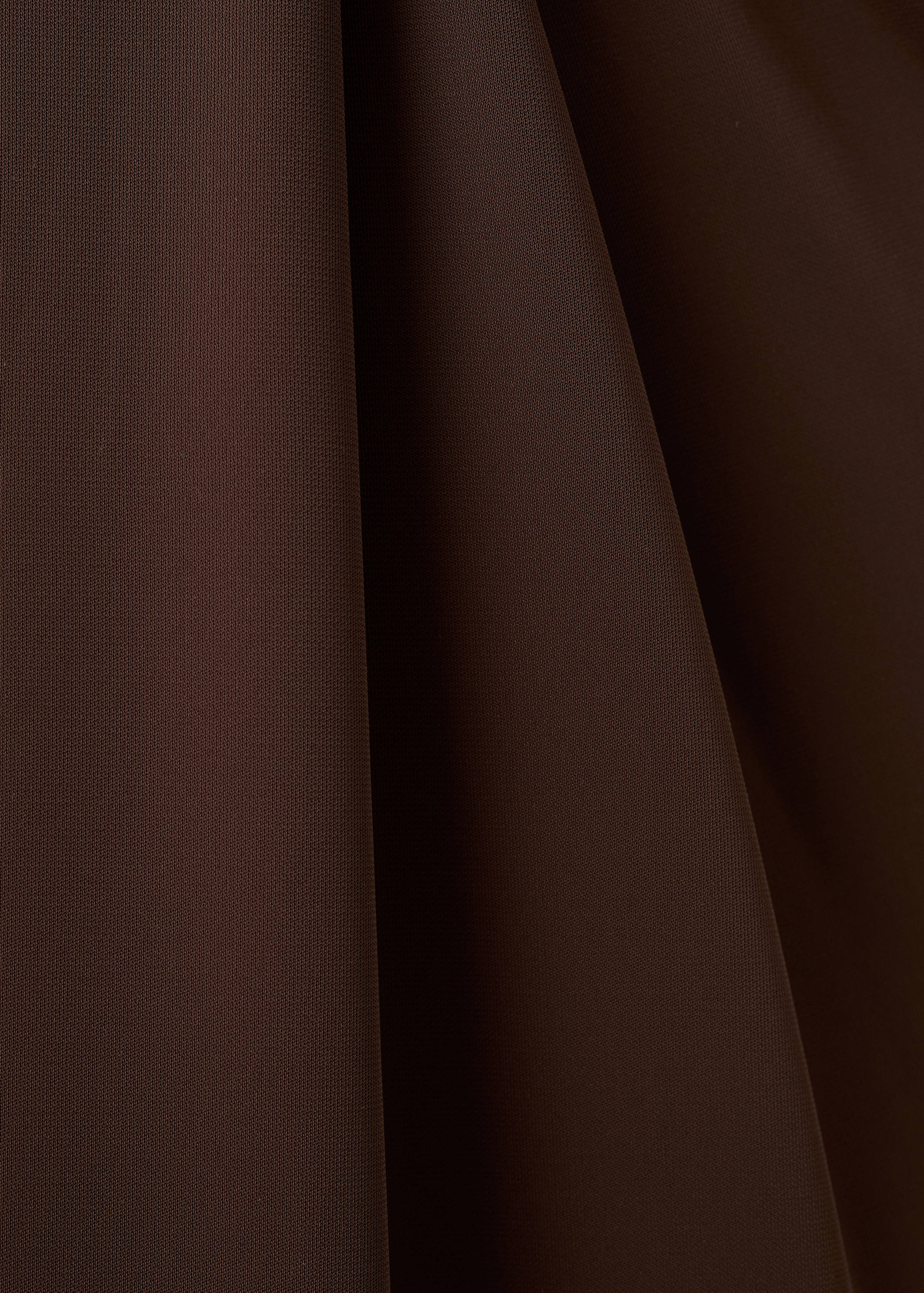 Fine-knit dress with choker collar - Details of the article 8