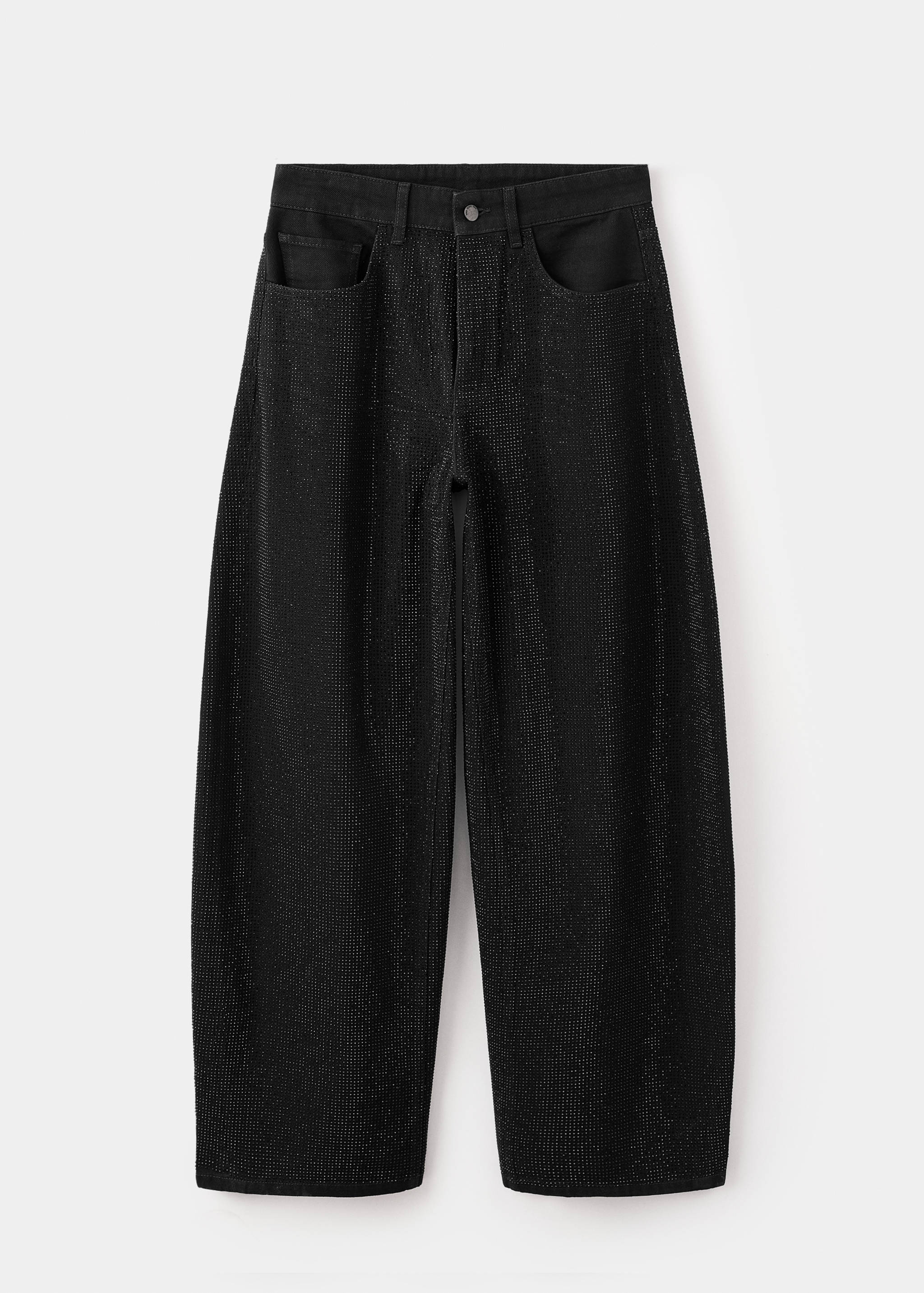 Balloon jeans with rhinestones - Article without model