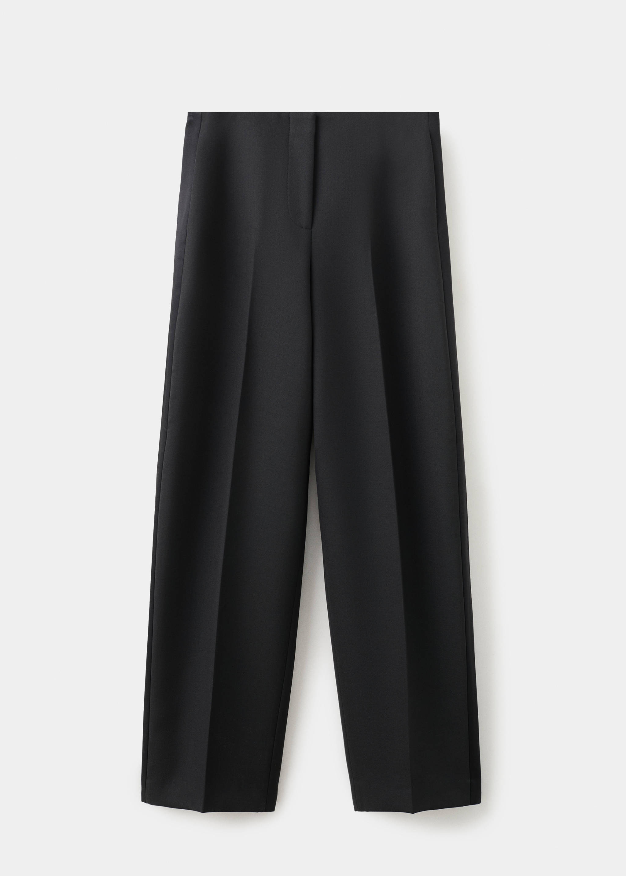 Wool-blend suit trousers - Article without model