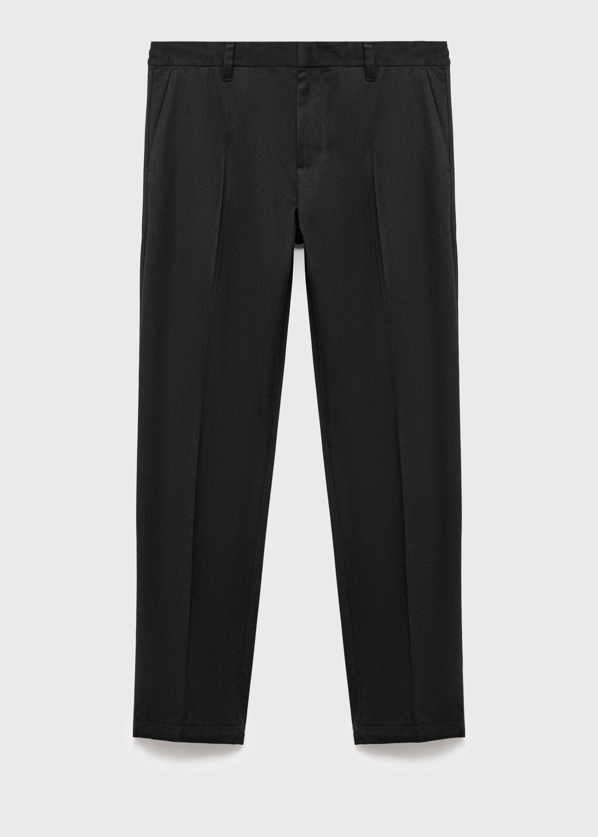 Slim-fit Thermolite® flannel pants - Article without model