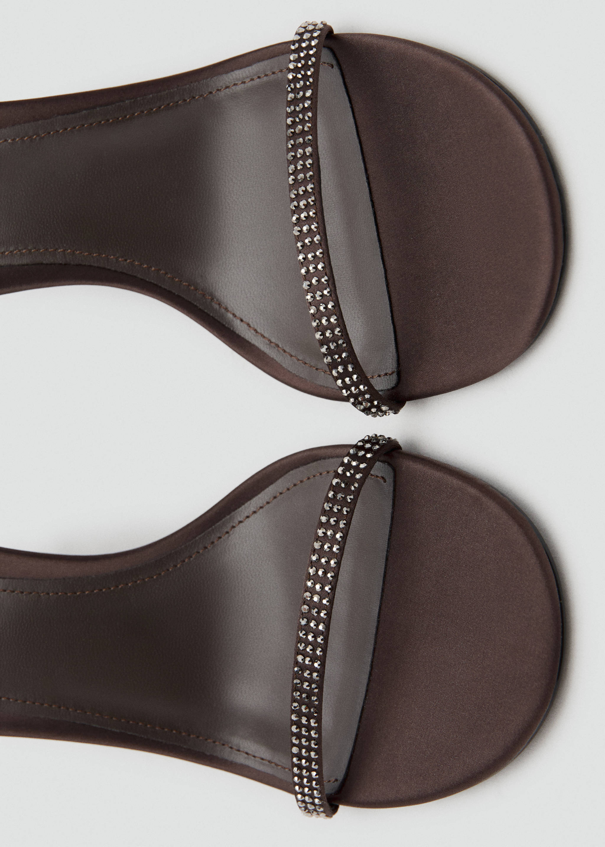 Heeled sandal with strass strap - Details of the article 2