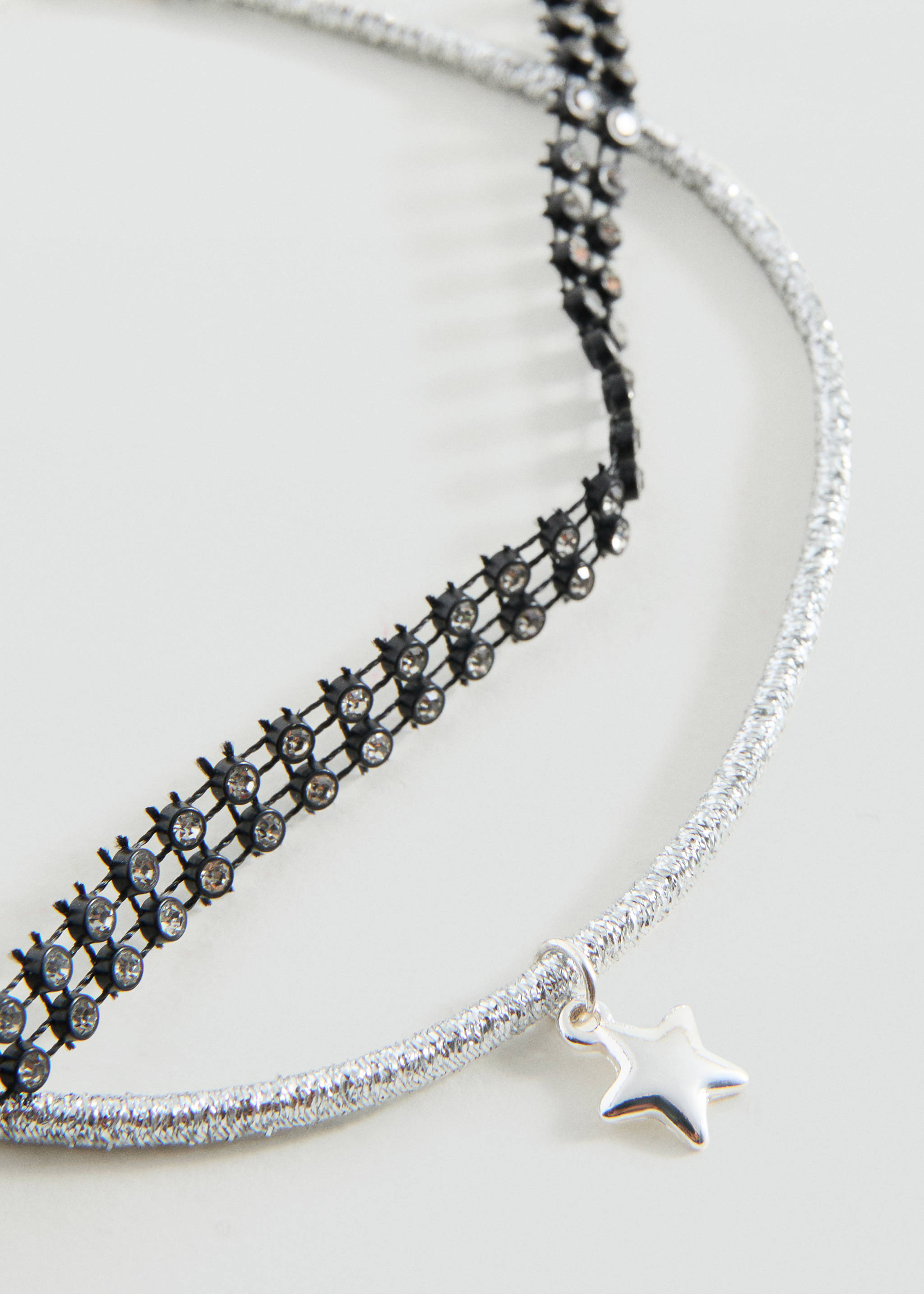 2 chokers pack - Medium plane