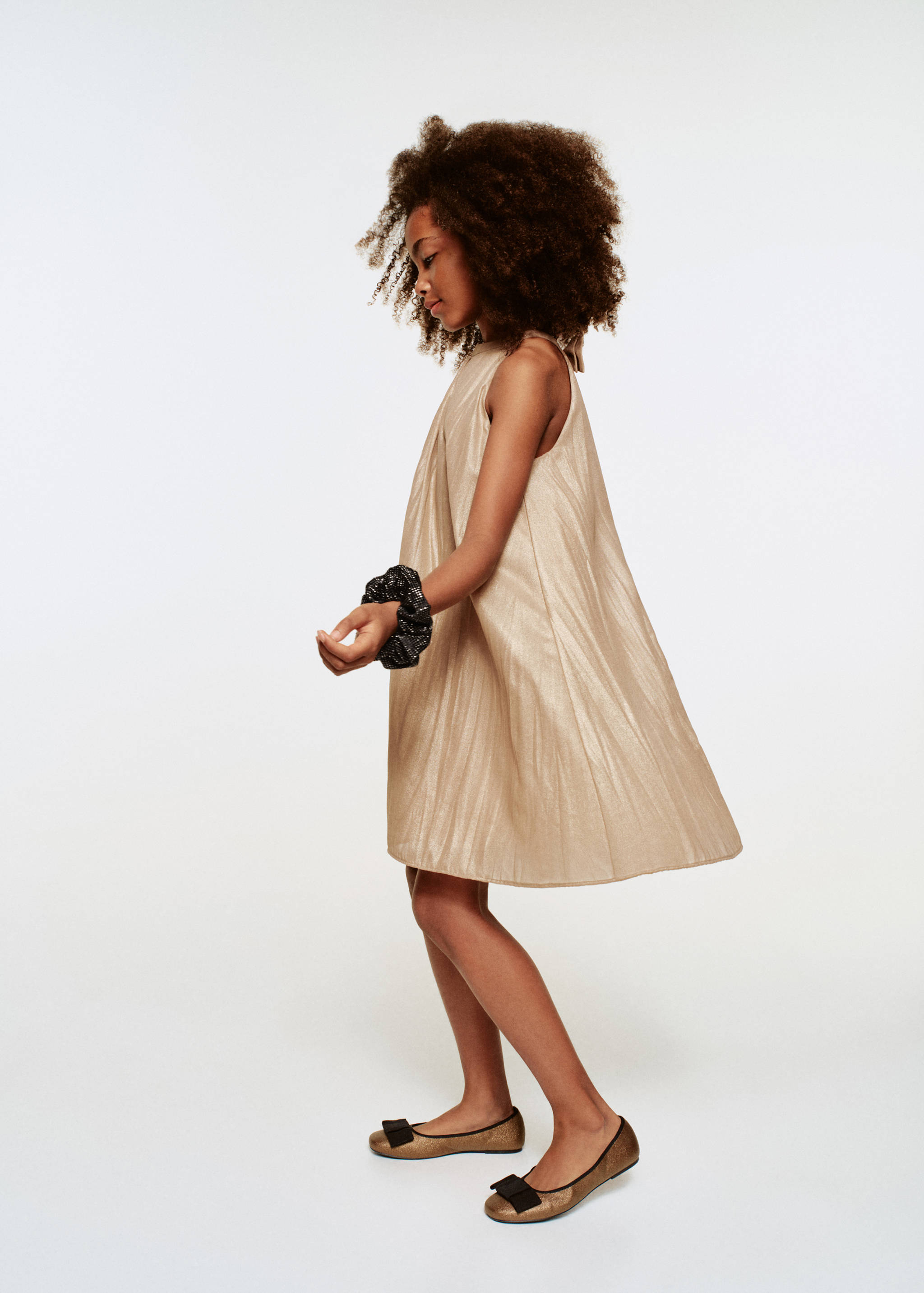 Glitrende scrunchie med strass - Total bildeutsnitt