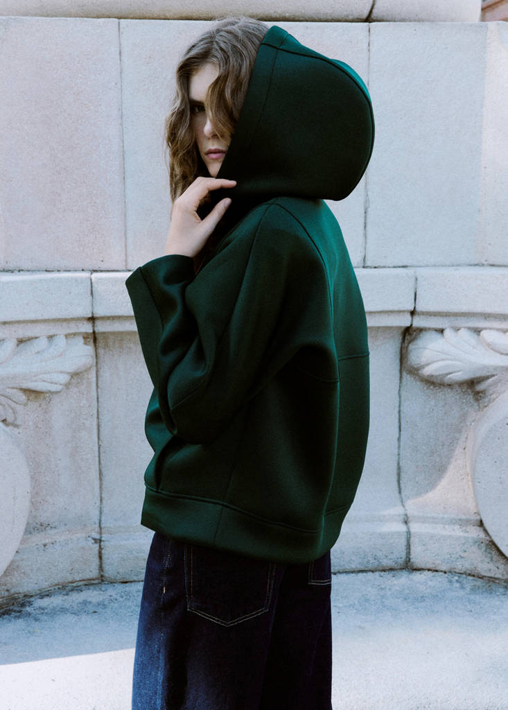 Oversized hoodie — Green