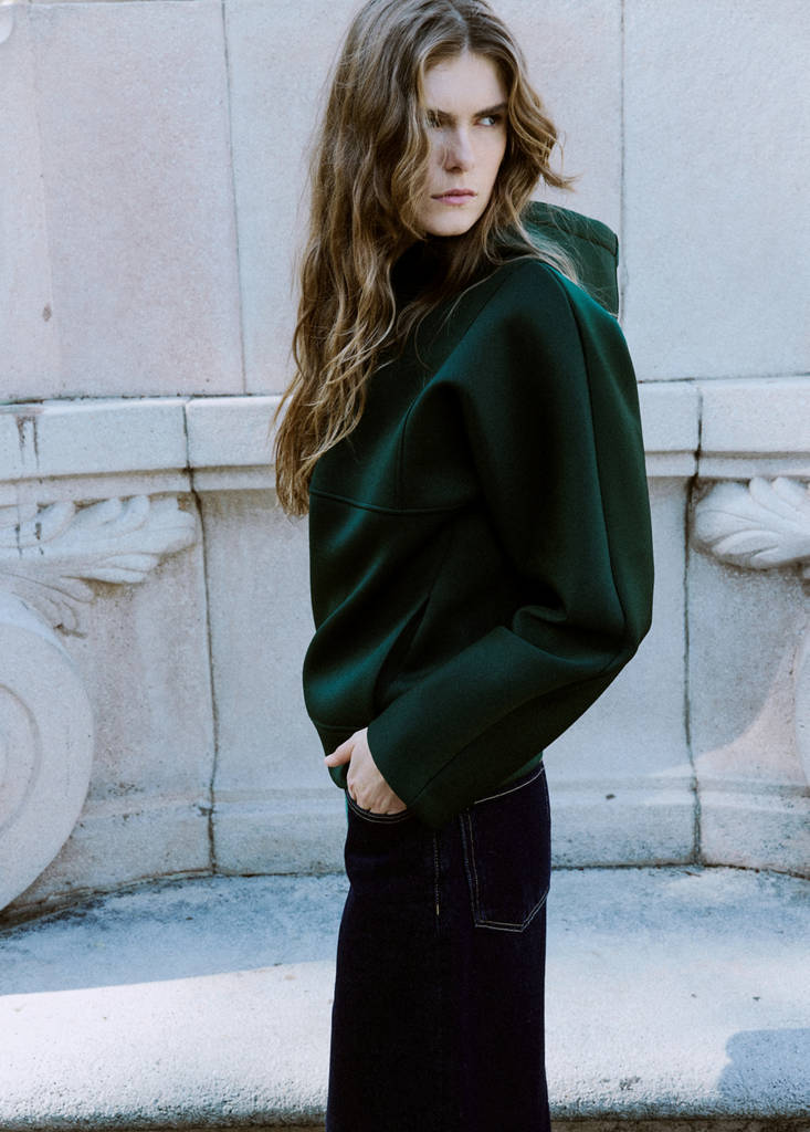 Oversized hoodie — Green