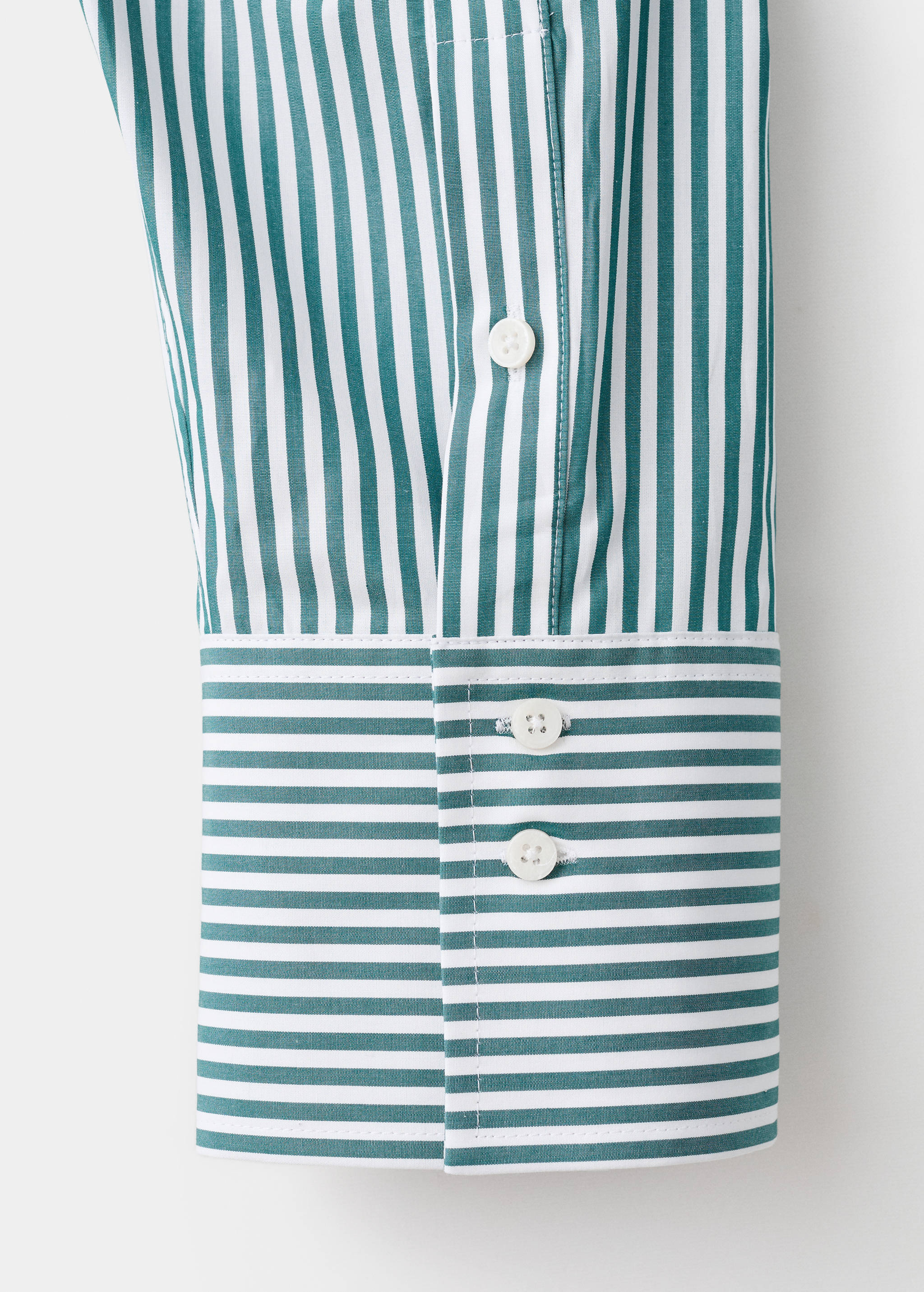 Oversize striped shirt - Details of the article 0