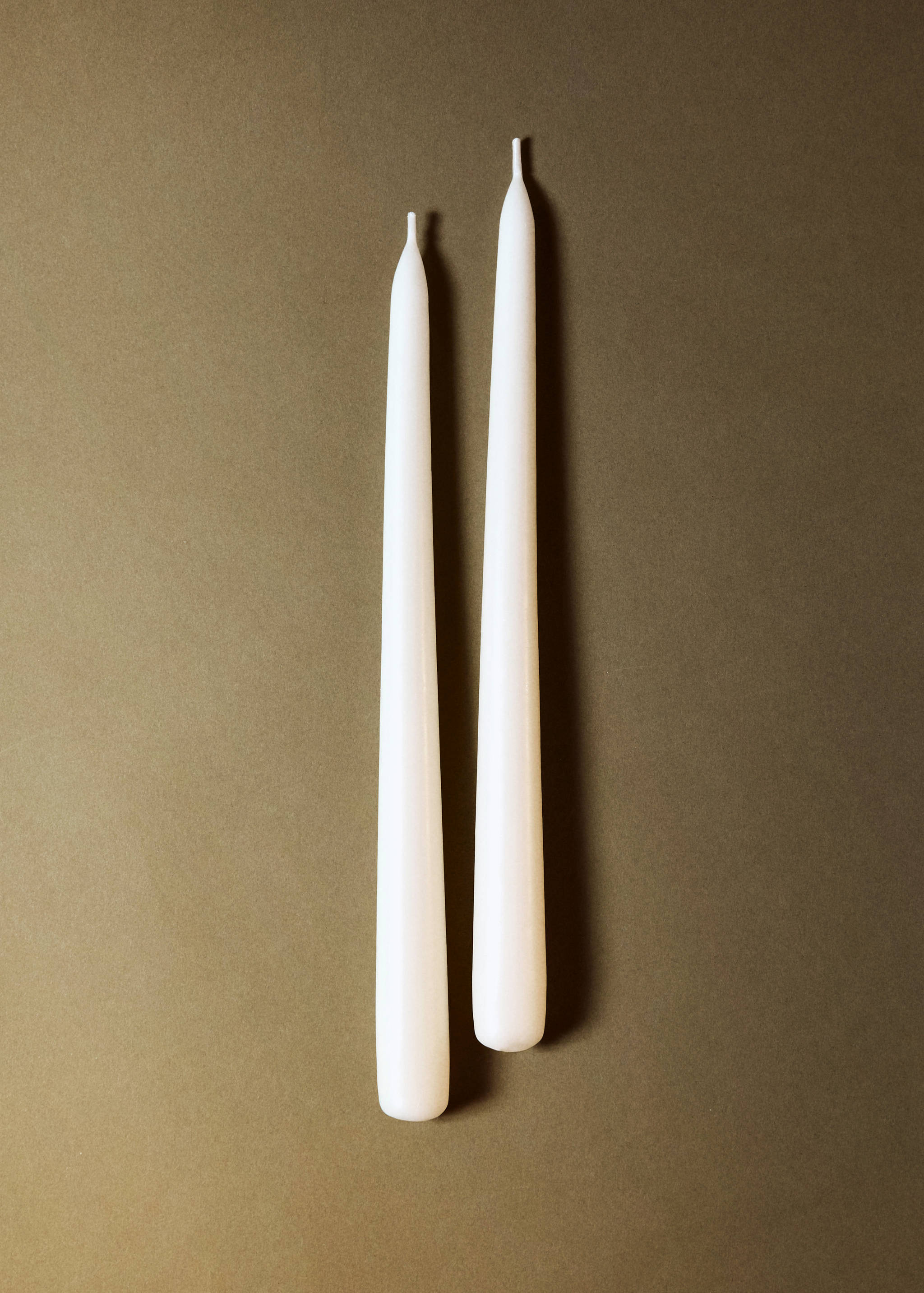 Bougies décoratives coniques - Plan général