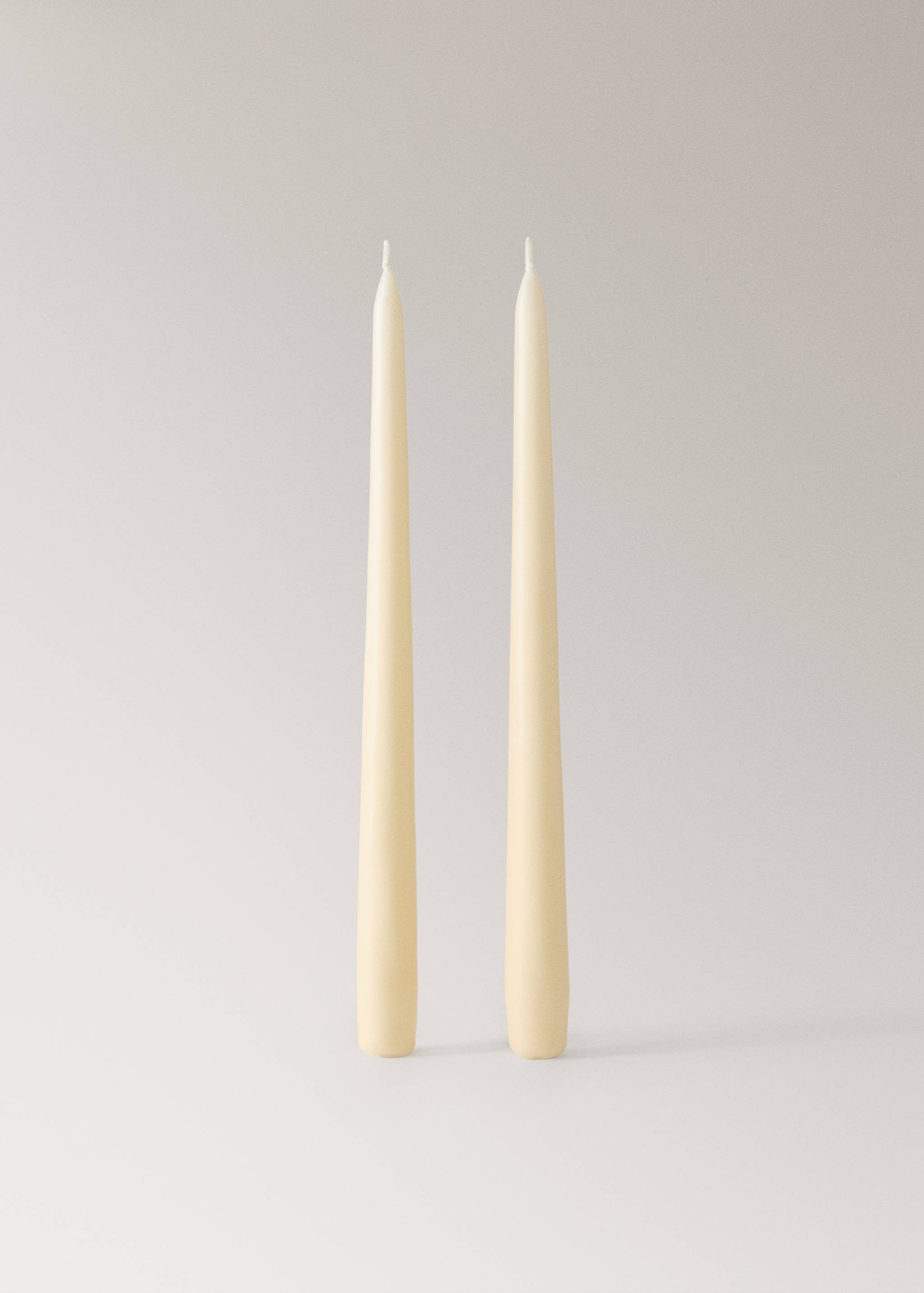 Bougies décoratives coniques - Article sans modèle