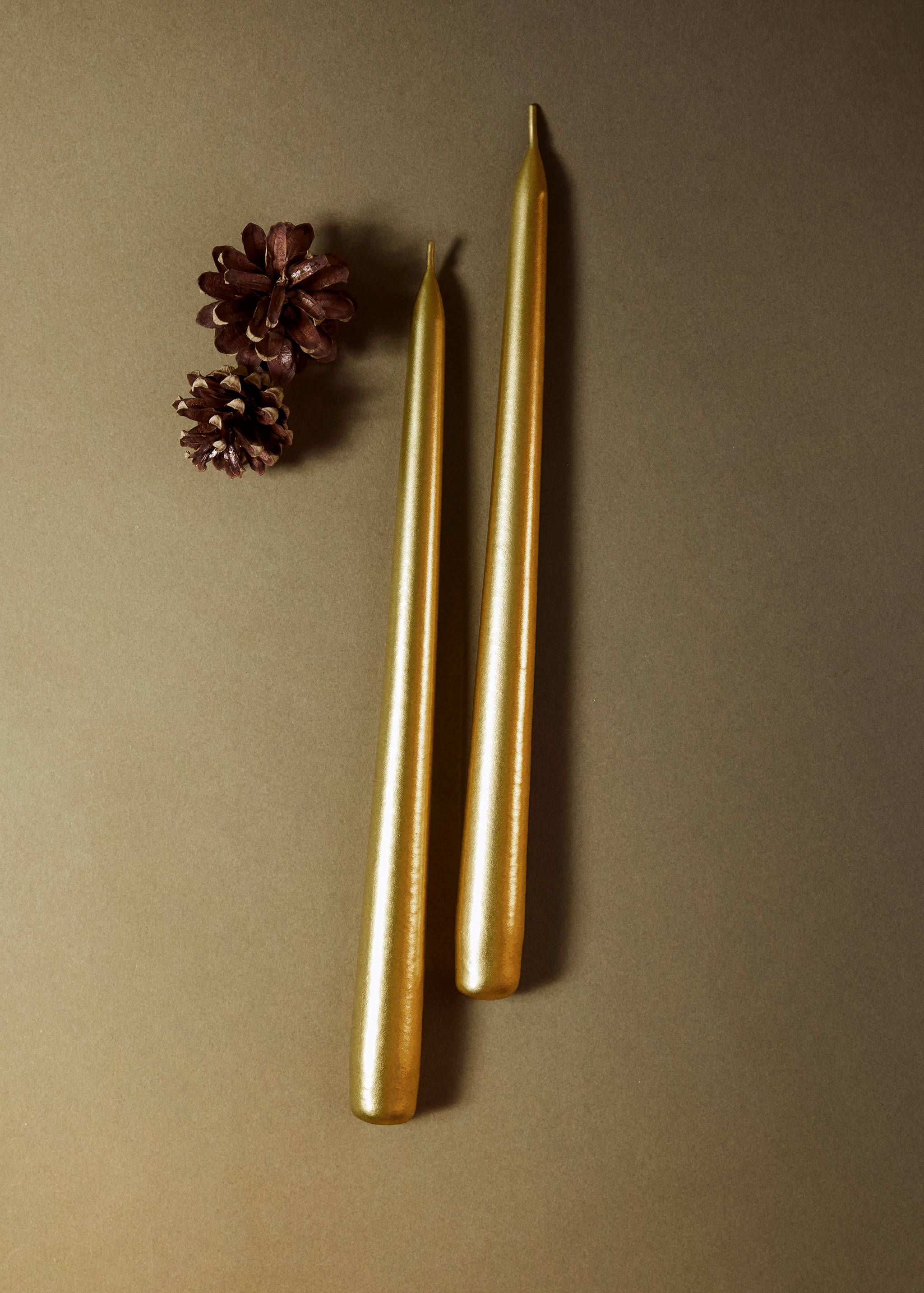 Bougies décoratives coniques - Plan général