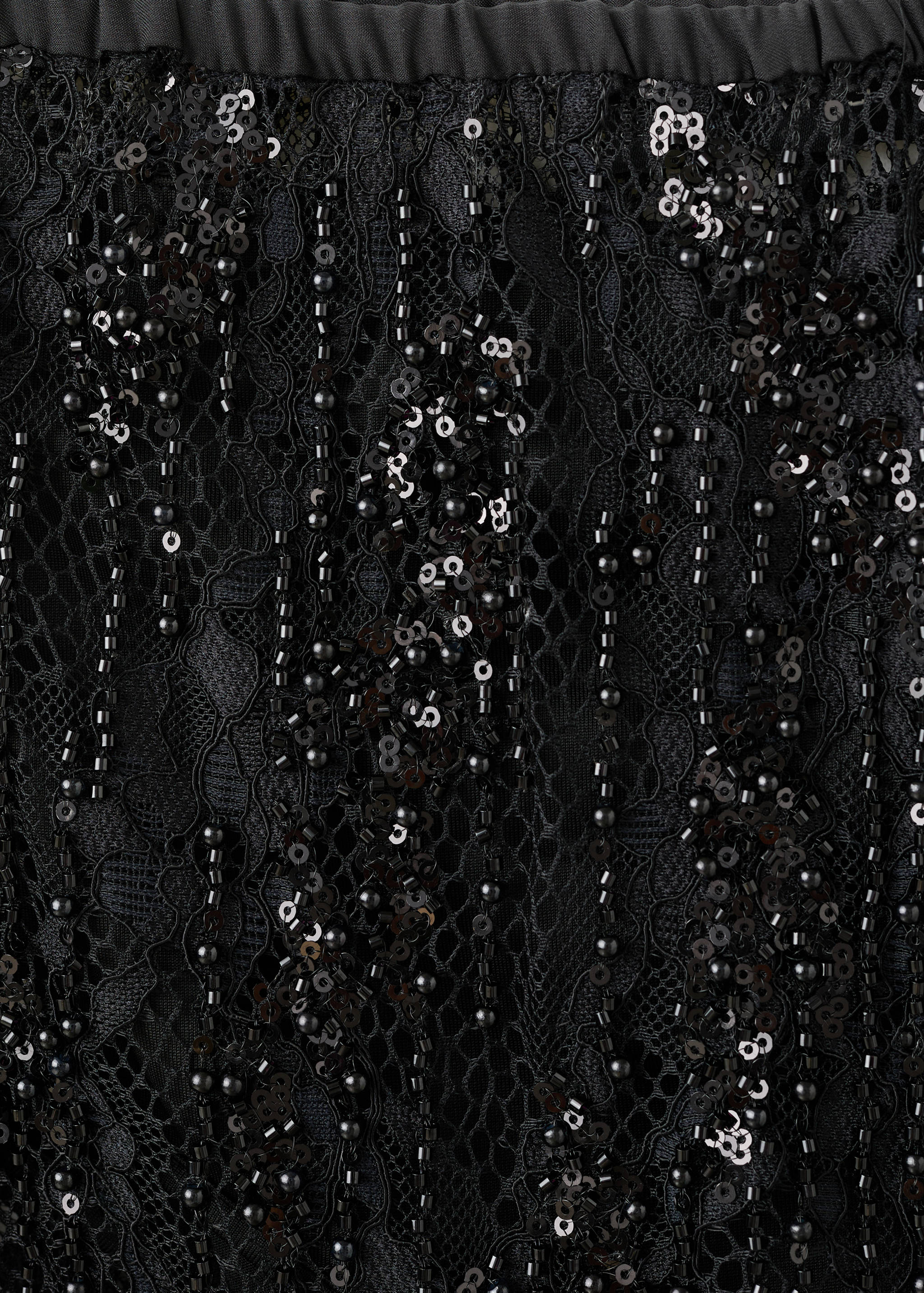 Jupe à dentelle perles fantaisie - Détail de l'article 8