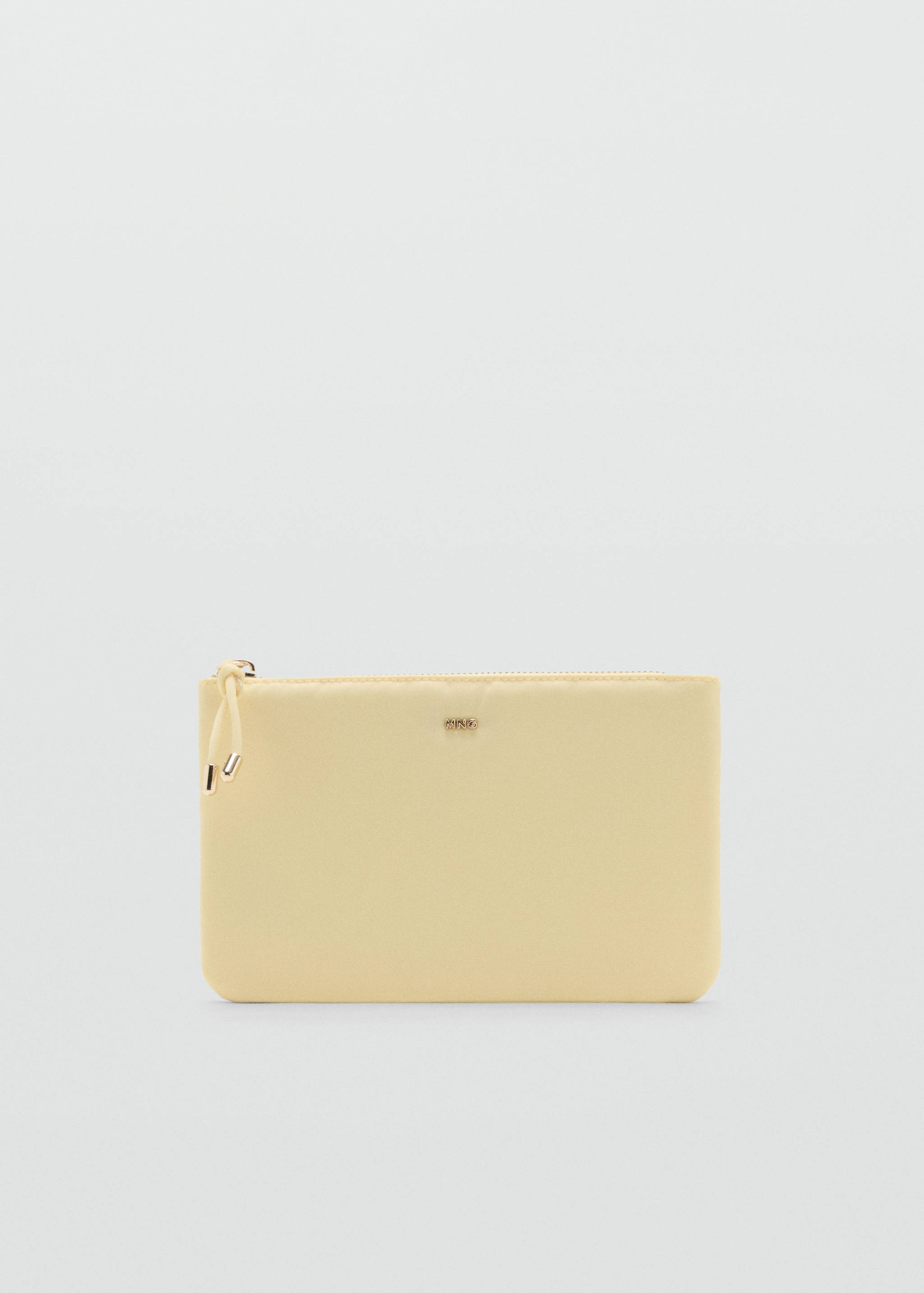 Zipped nylon cosmetics bag - Article without model