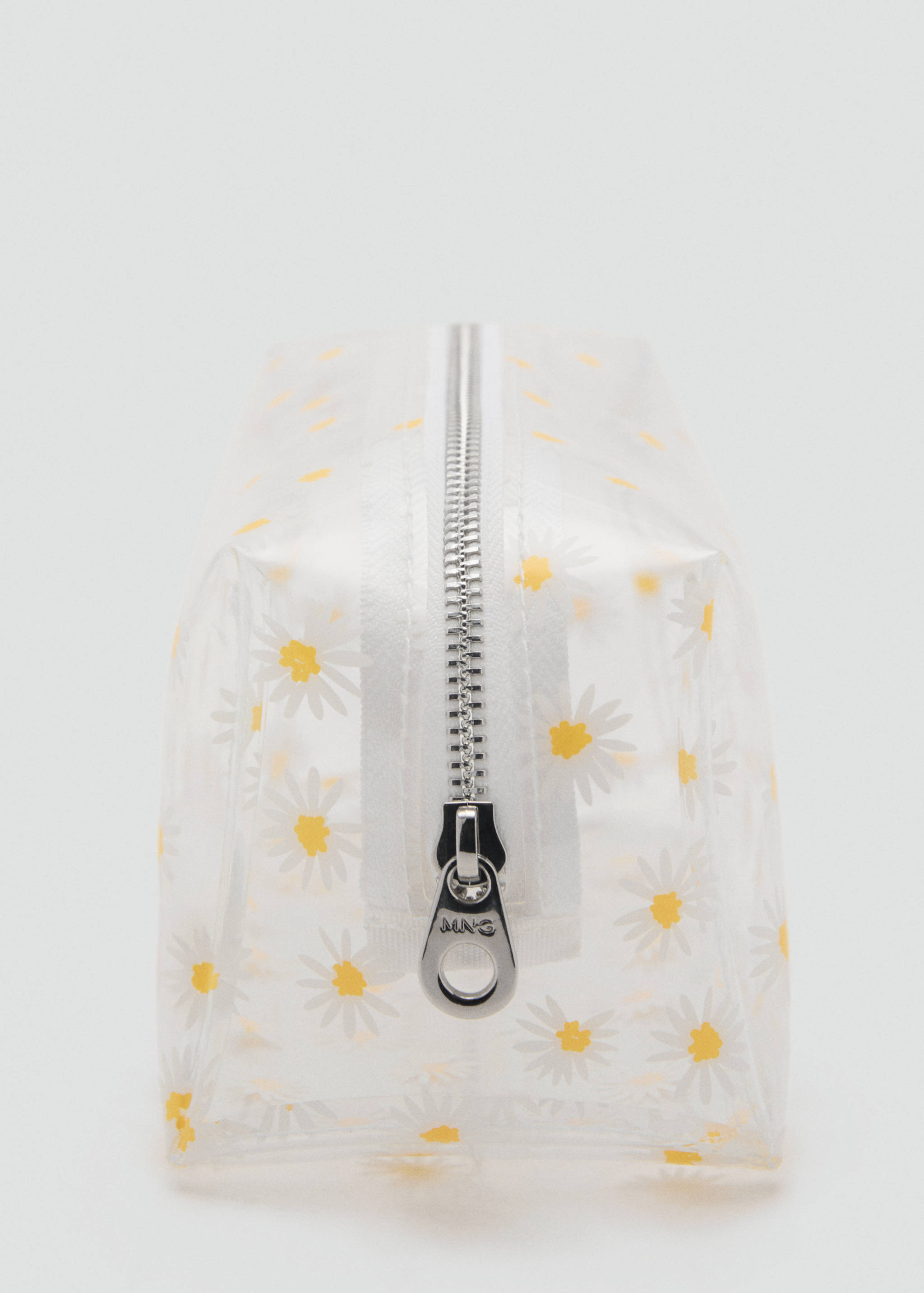 Vinyl flower toiletry bag - Details of the article 1