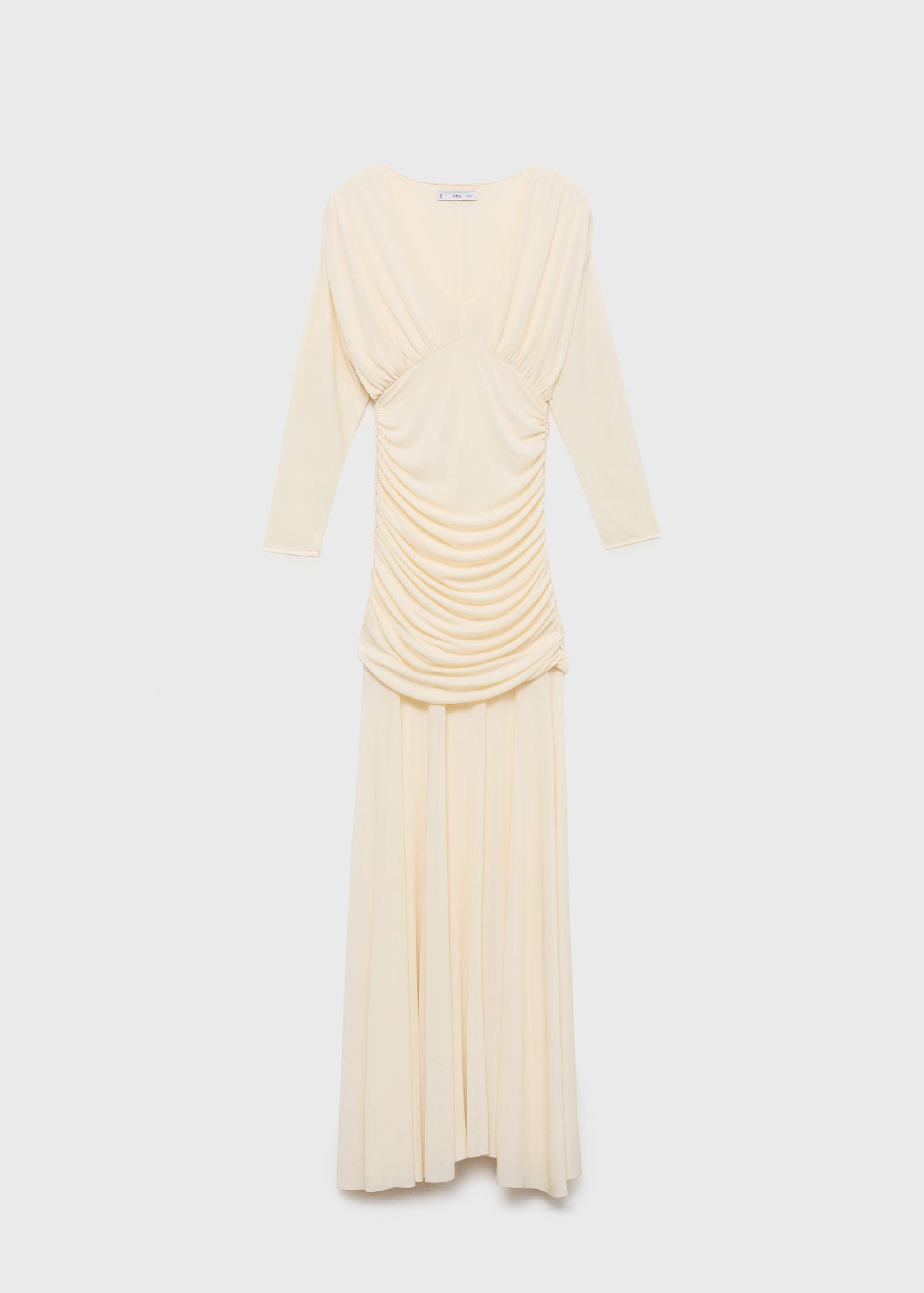 Long draped dress - Article without model