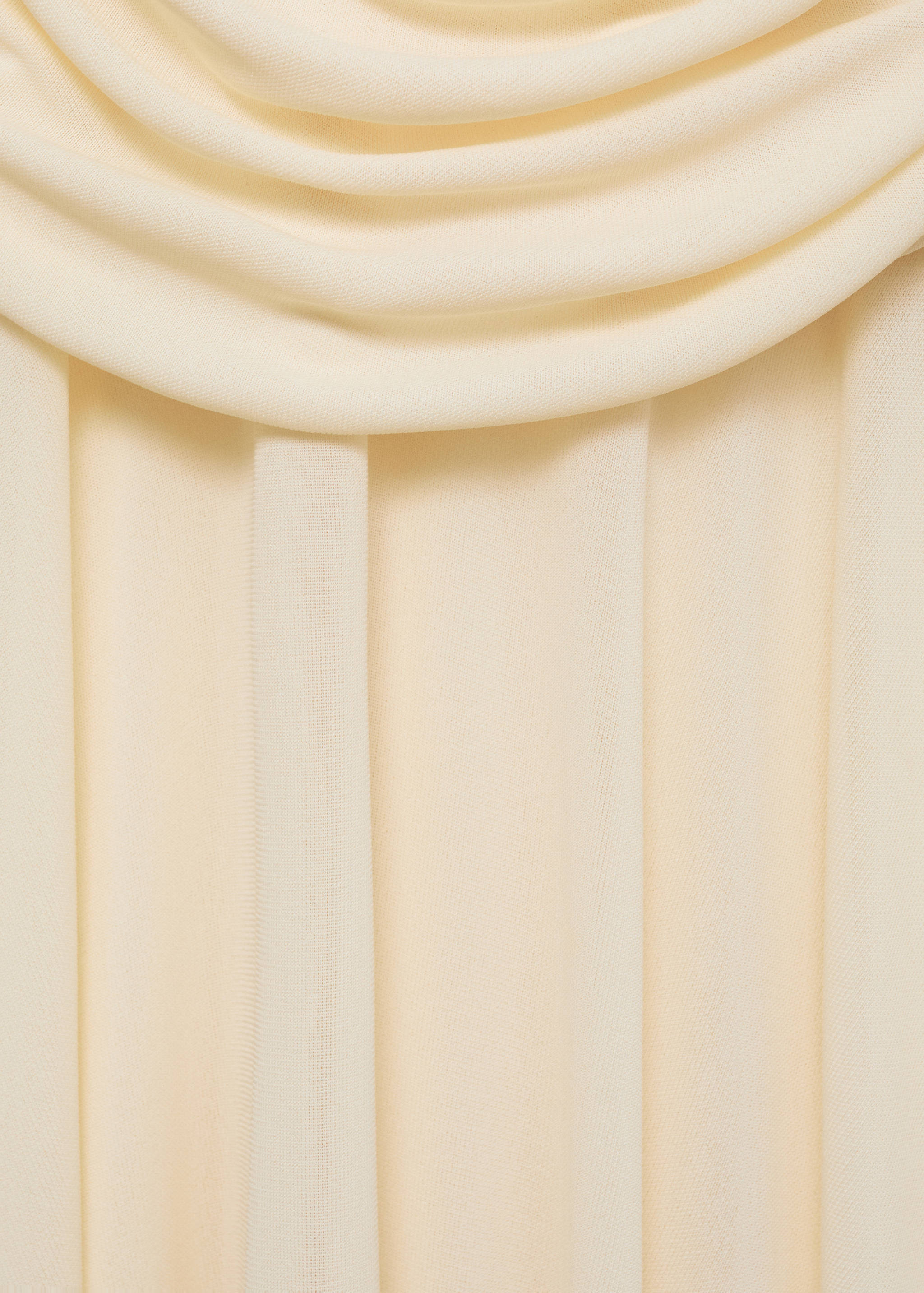 Long draped dress - Details of the article 0